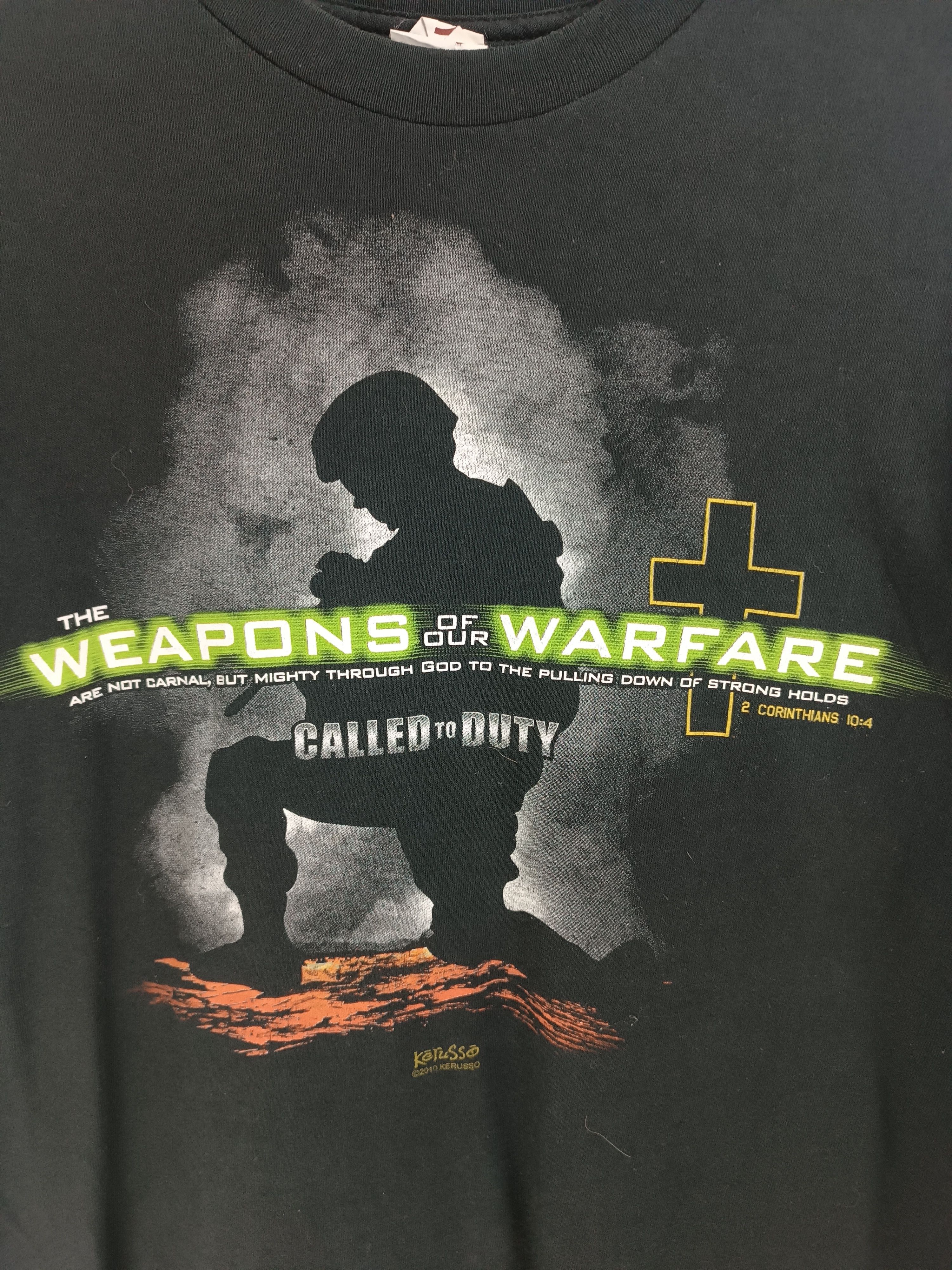 Vintage VINTAGE CALLED OF DUTY PARODY OF CALL OF DUTY FUNNY TEE Size US M / EU 48-50 / 2 - 10 Thumbnail