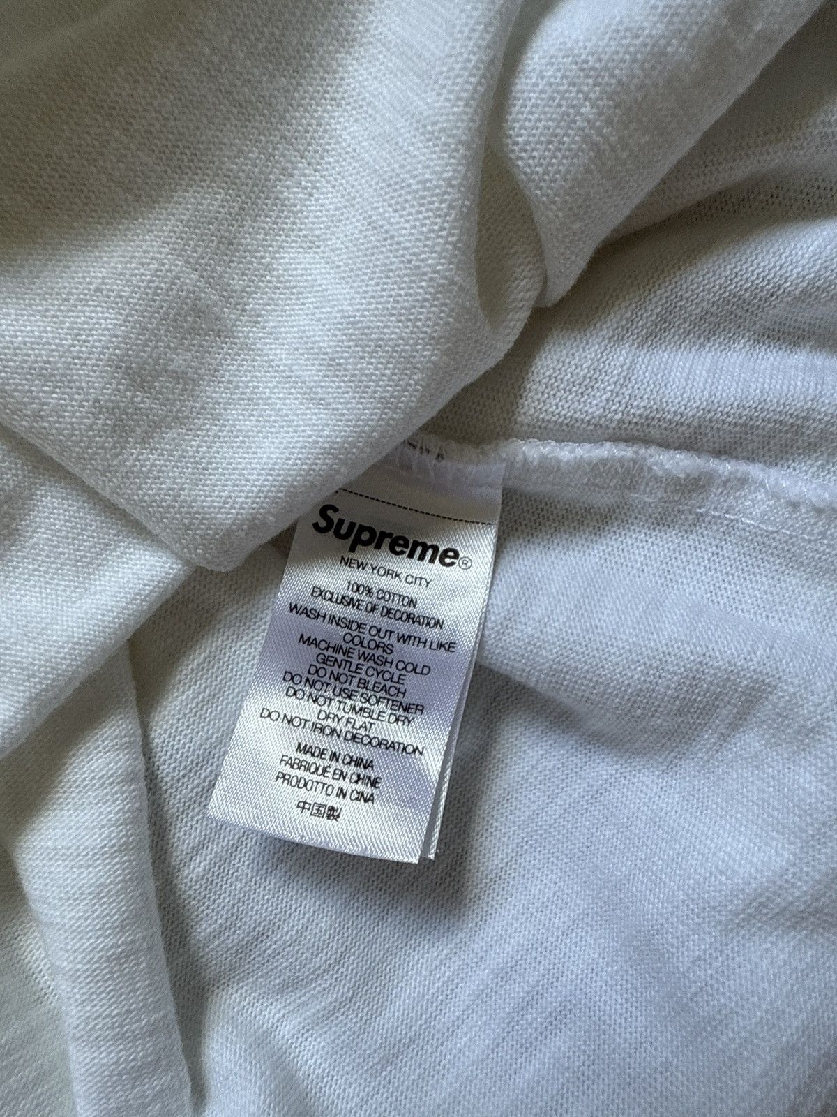 Supreme Supreme Bones S/S Tee Size US L / EU 52-54 / 3 - 7 Thumbnail