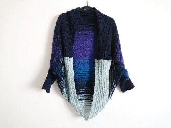 Issey Miyake issey miyake size:3 Long-sleeved multicolored sweater 2506 Size XXS / US 00 / IT 34 - 1 Thumbnail