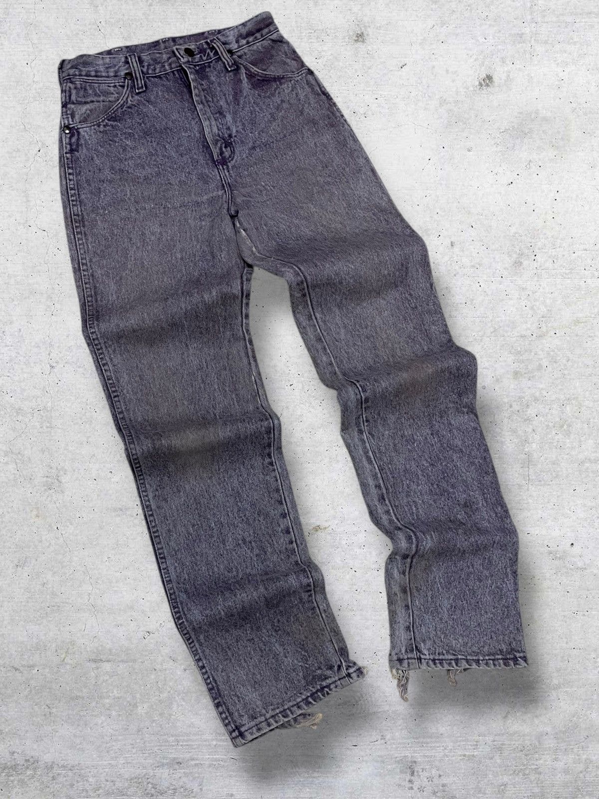 Wrangler VINTAGE WRANGLER DESIGNER USA OG PURPLE FADED POP DENIM Size US 27 - 2 Thumbnail
