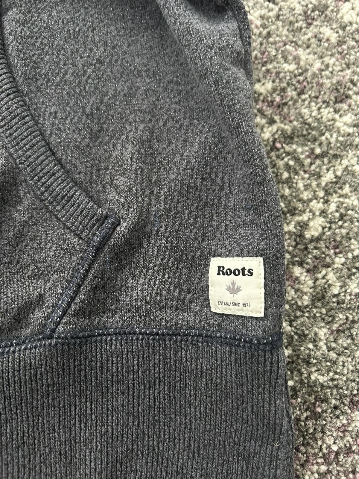 Roots Roots Beaver Logo Hoodie – Charcoal Heather Fleece Size US M / EU 48-50 / 2 - 4 Thumbnail
