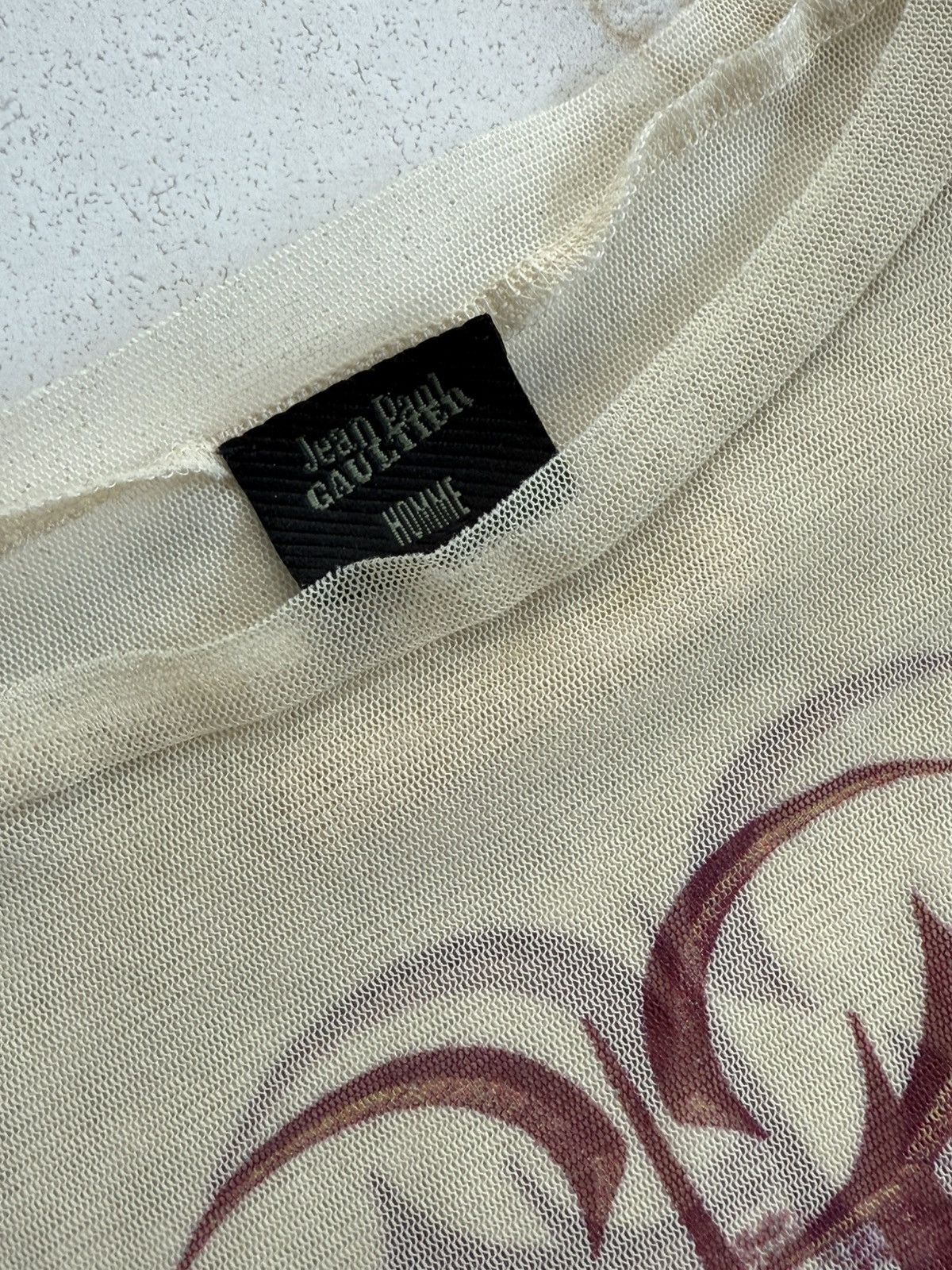 Jean Paul Gaultier Jean Paul Gaultier 2001 Satan Mesh Top Size US M / EU 48-50 / 2 - 3 Thumbnail