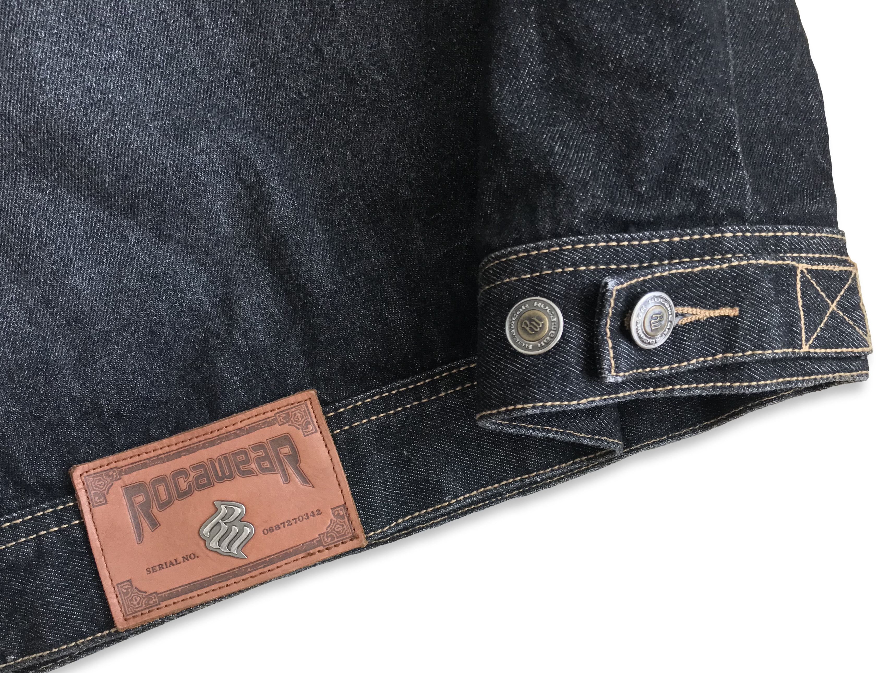 Rocawear Vintage 90s ROCAWEAR Jacket Denim Jeans Jay Z Rap SAMPLE Size US XL / EU 56 / 4 - 11 Thumbnail