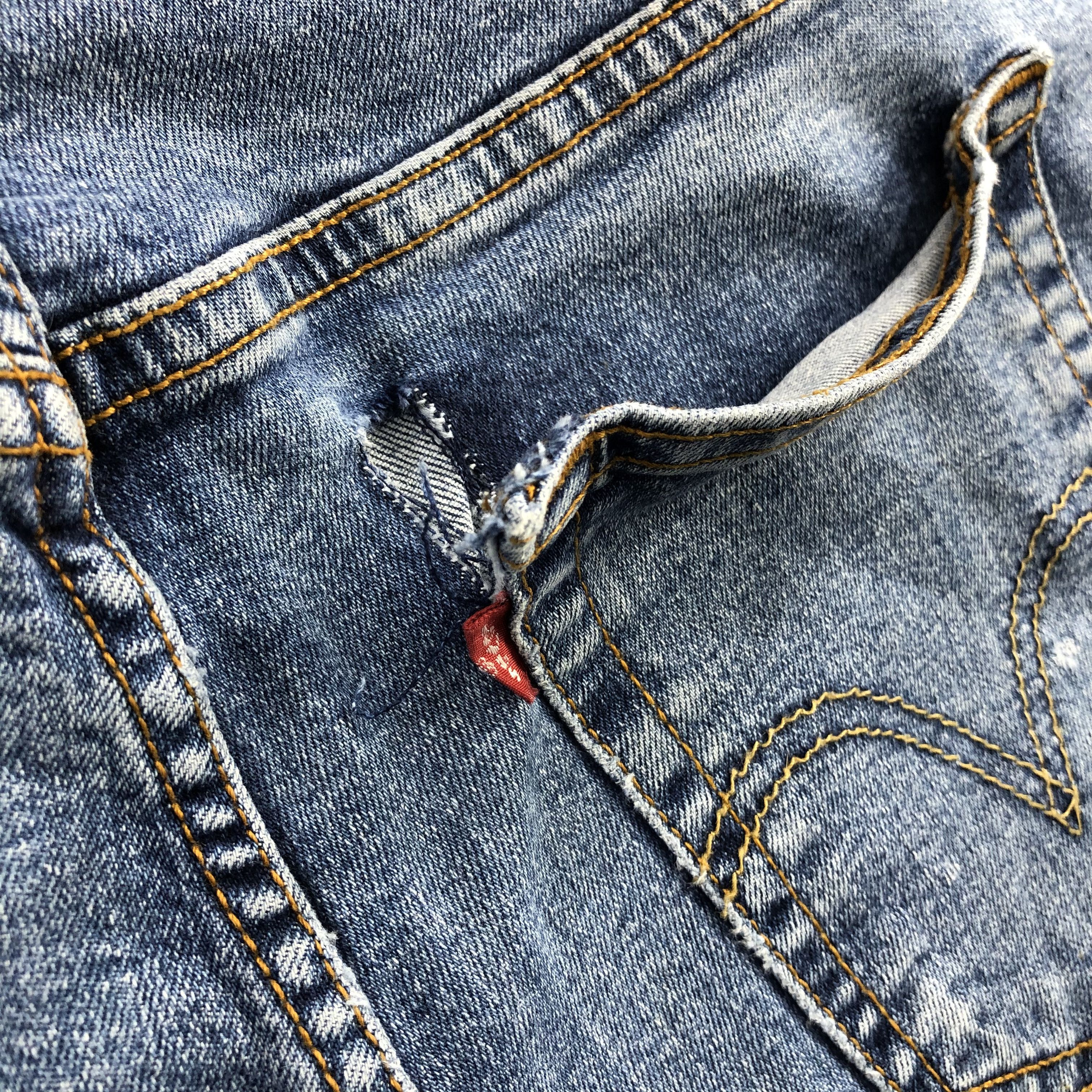 Levi's Vintage Blue Wash Levis 550 Jeans-J1704 Size US 34 / EU 50 - 9 Thumbnail