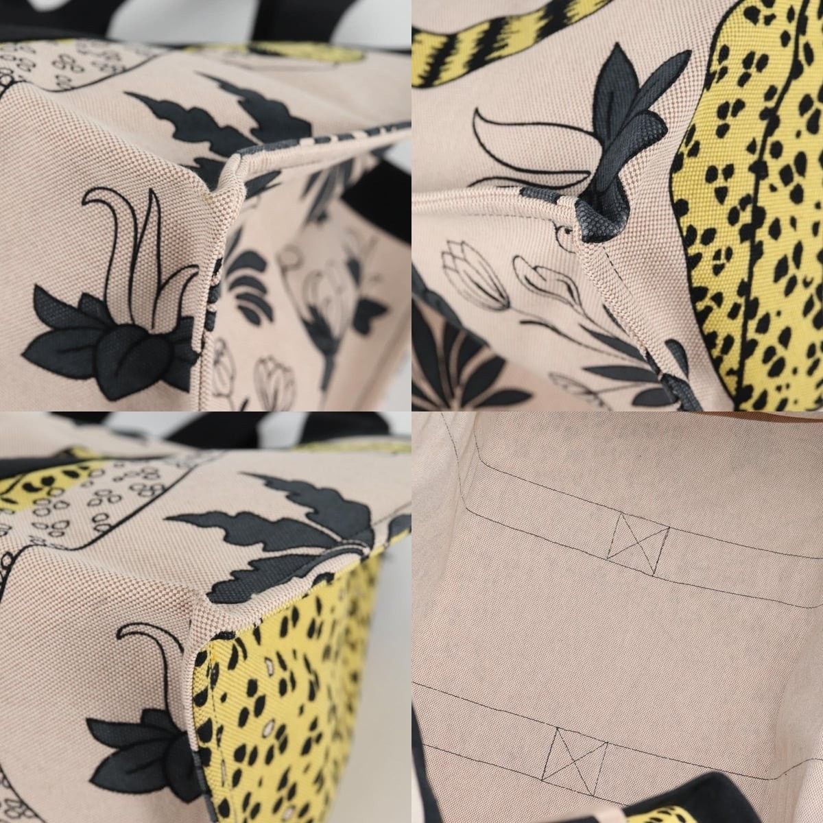 Hermes Hermes Animal Pattern Cabasado Plage Boston Bag Size ONE SIZE - 5 Thumbnail