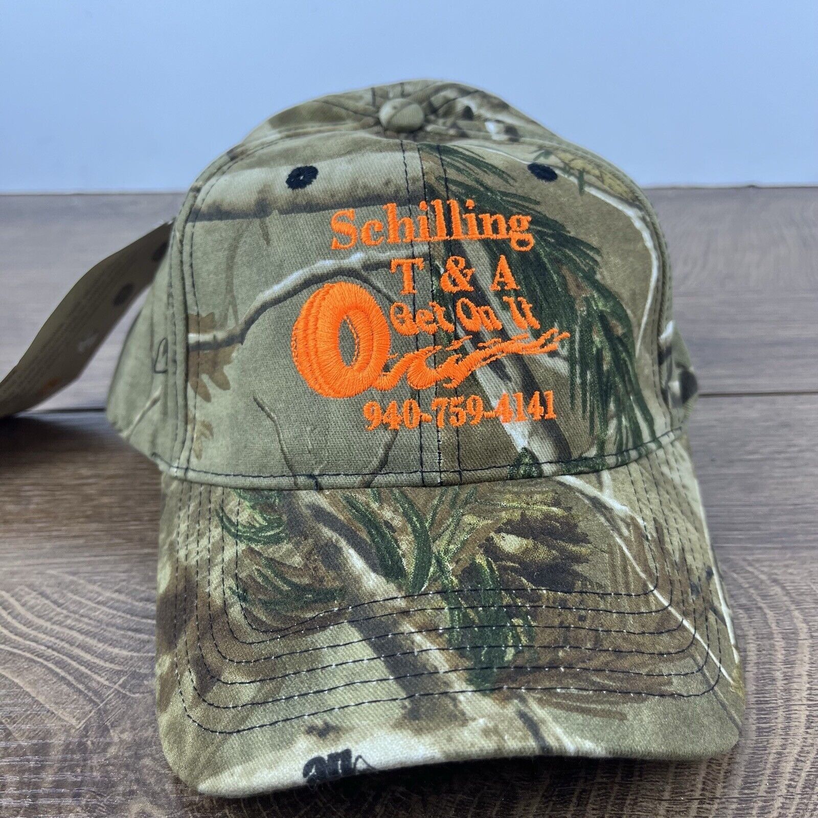 Other Schilling T&A Hat Camo Cap Hat Adjustable Hat Schilling Adul Size ONE SIZE - 2 Thumbnail
