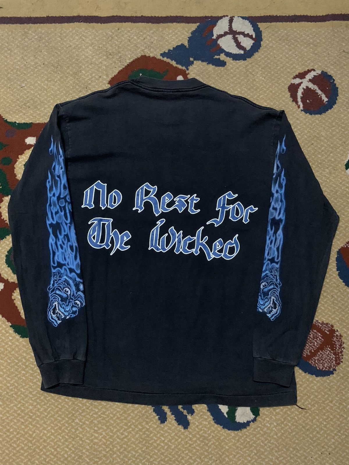 Ozzy Osbourne Rare Vintage Bootleg longslevee ozzy ousborne Size US XL / EU 56 / 4 - 6 Thumbnail