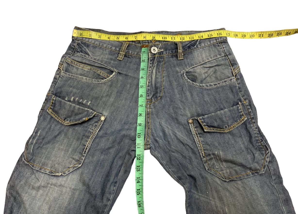 Desigual × Japanese Brand DESIGUAL FLARED MULTIPOCKET STYLISH DENIM Size US 33 - 15 Thumbnail
