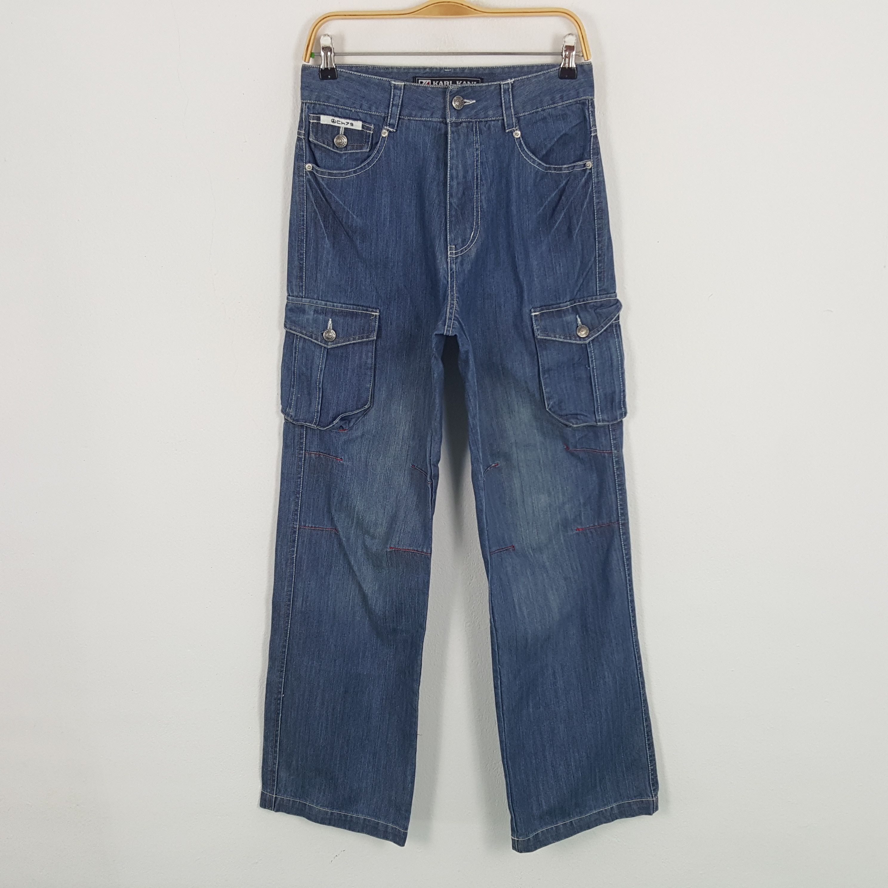 Vintage Karl Kani CH79 Cargo Denim Jeans