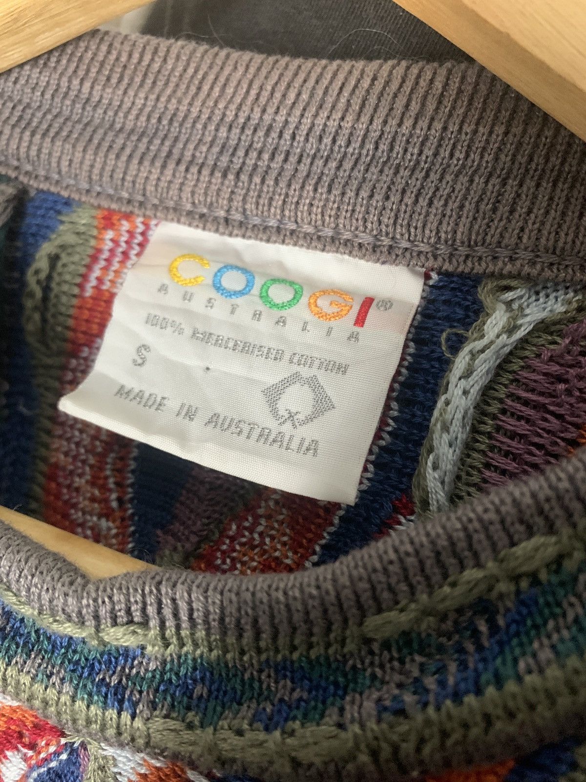 Coogi Coogi Australia 3D Cable Knitted Sweater Crewneck Size US S / EU 44-46 / 1 - 6 Thumbnail