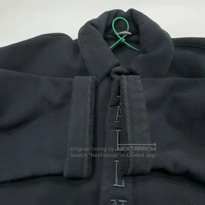 Balenciaga Balenciaga Black Cocoon Style Jacket. Size US S / EU 44-46 / 1 - 2 Thumbnail