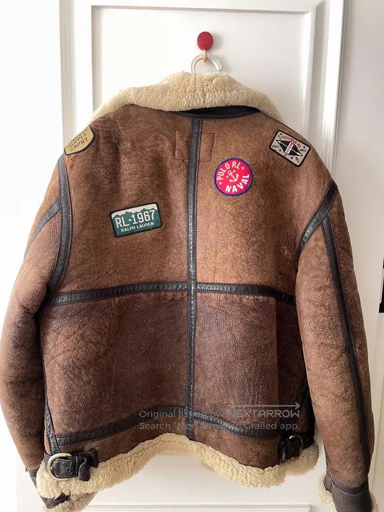 Schott Schott B-3 fur one-piece flight jacket Size US M / EU 48-50 / 2 - 4 Thumbnail