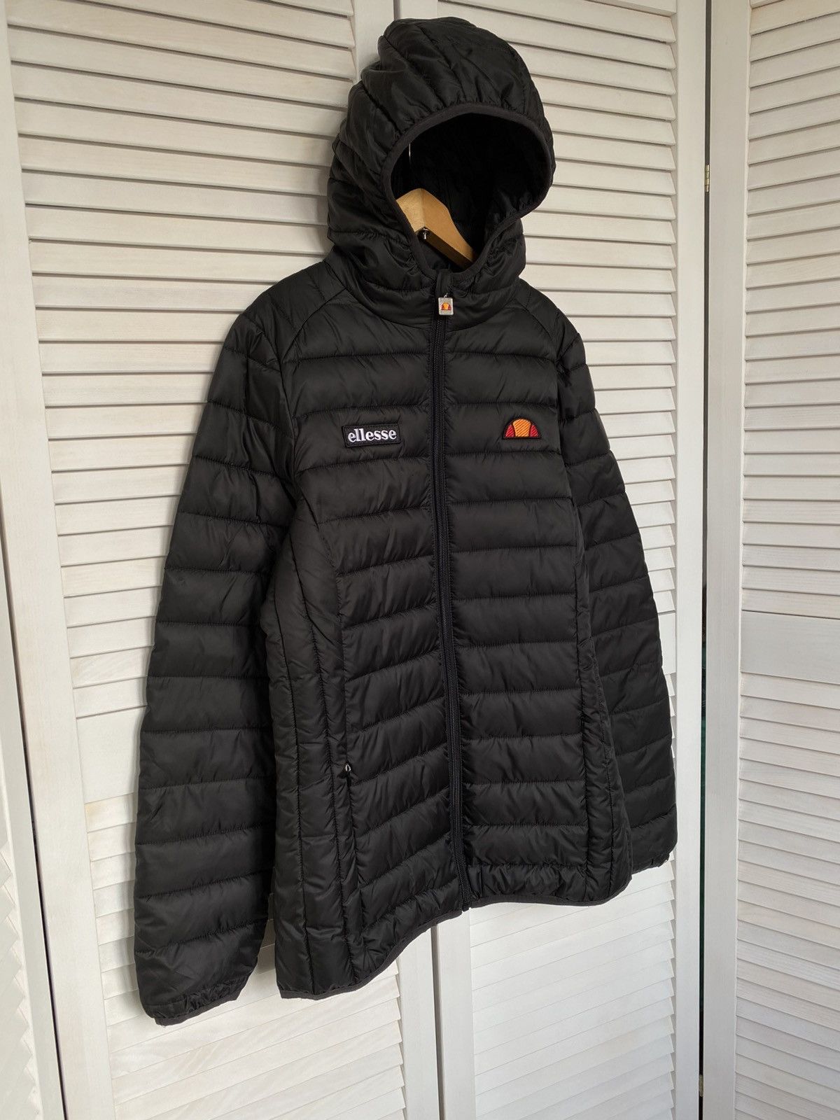 Ellesse Ellesse Lightweight Hooded Puffer Jacket Women’s Black SizeS Size S / US 4 / IT 40 - 2 Thumbnail