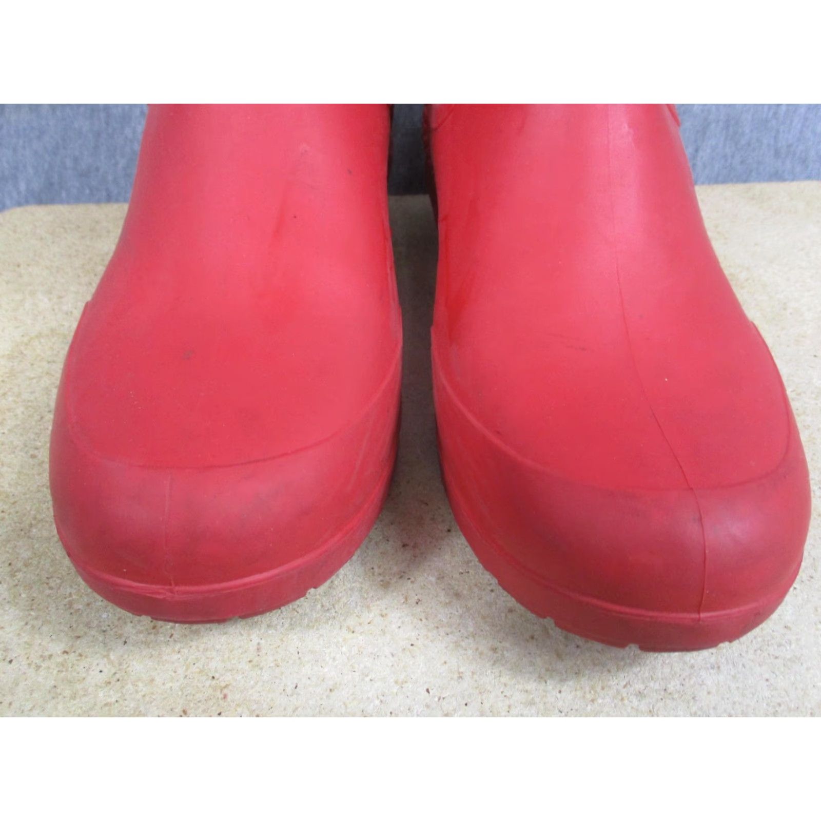 Ugg UGG Boots Womens Size 7 Red Rubber Rain Chelsea Pull On Ankle Booties Lug Sole Size US 7 / IT 37 - 5 Thumbnail