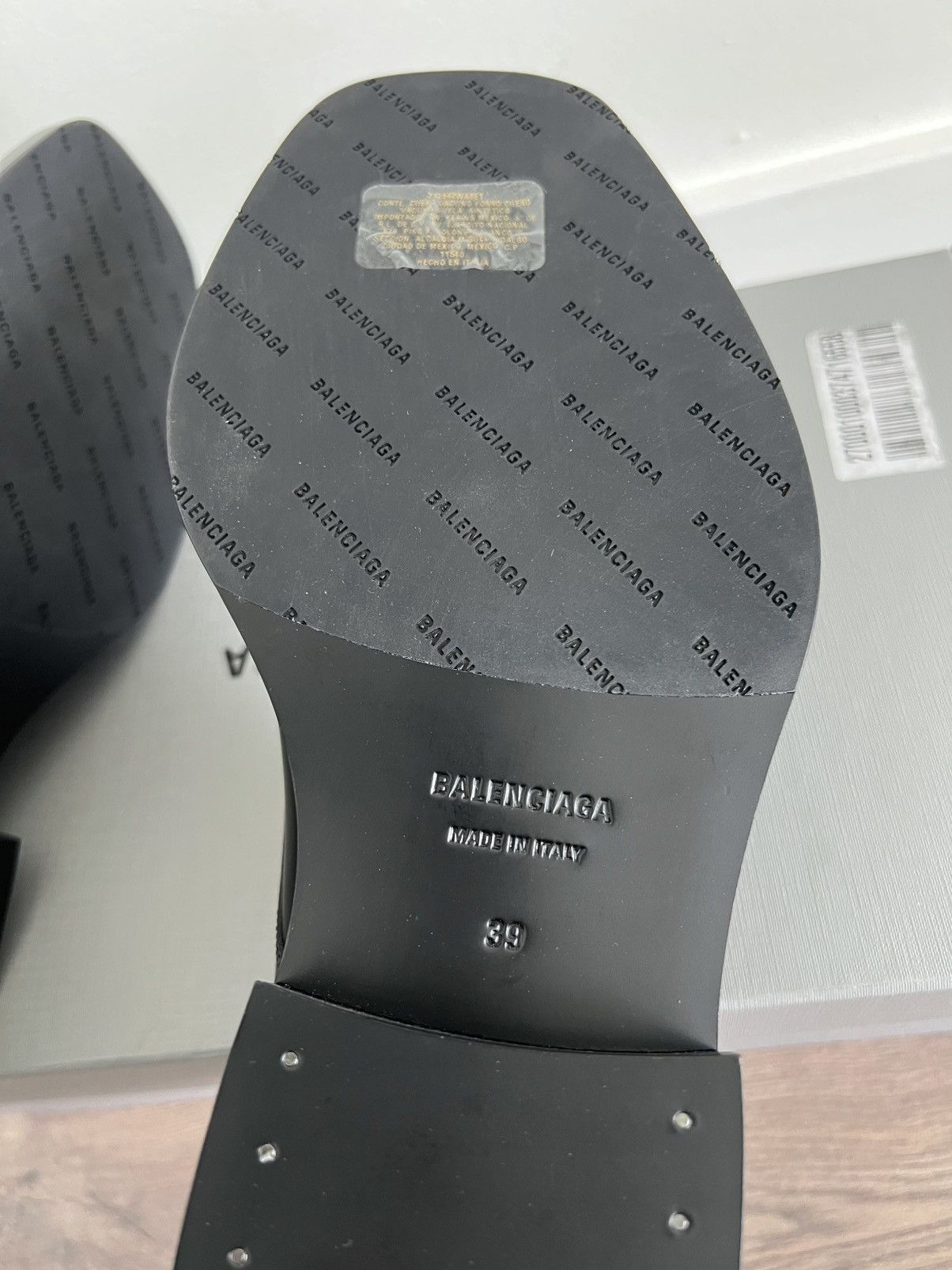 Balenciaga Balenciaga BB Icon Leather Derby Shoes 39 Size US 6 / EU 39 - 12 Thumbnail