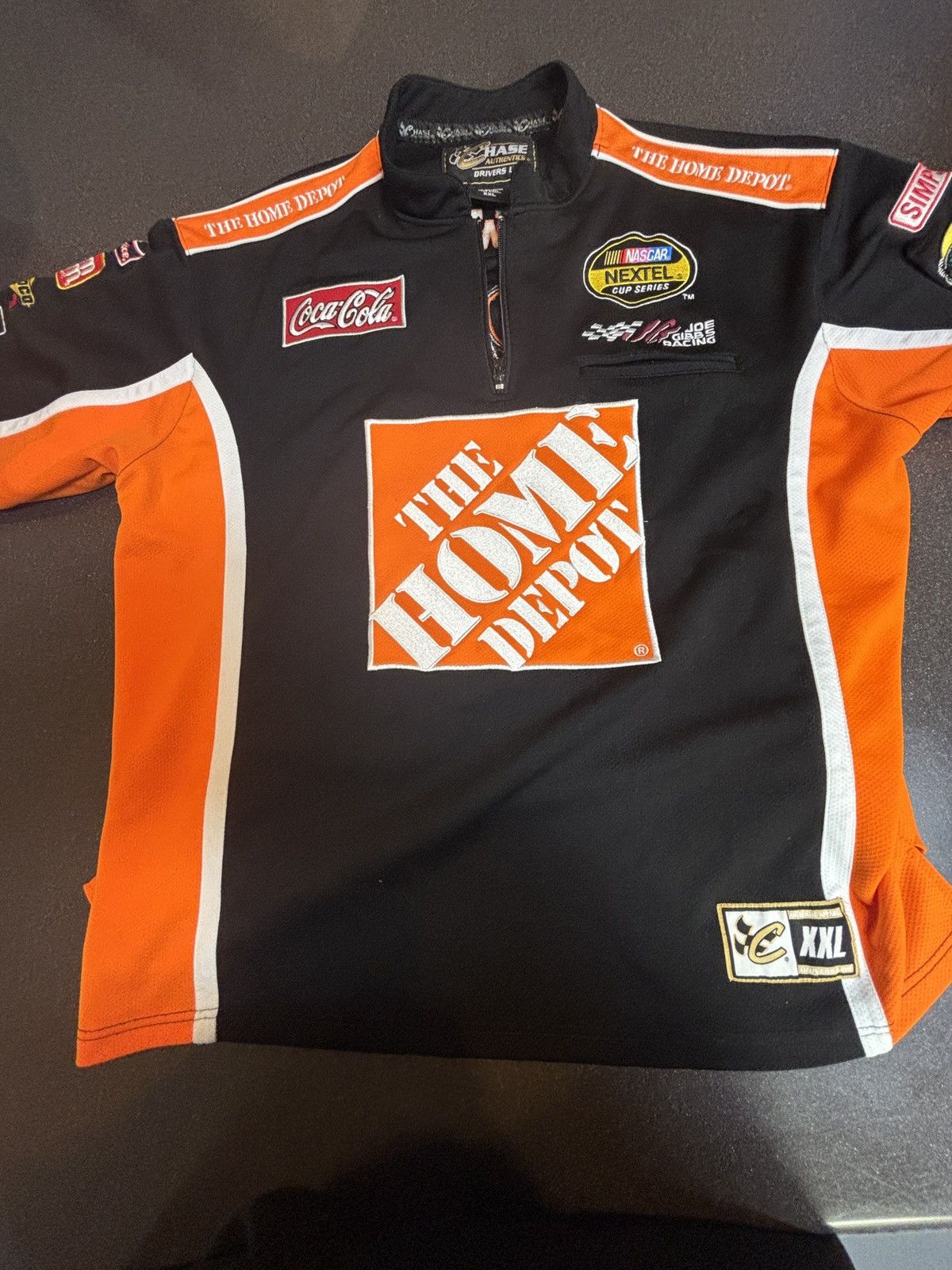 NASCAR × Vintage Tony Stewart Home Depot jersey Size US XXL / EU 58 / 5 - 5 Thumbnail