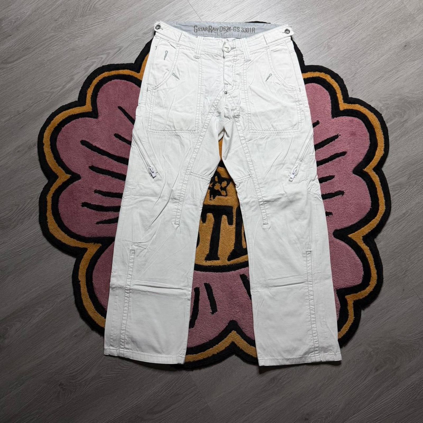 G-Star G-Star Raw New Marker Straight Leg Multipocket Tactical Pant Size US 30 / EU 46 - 1 Thumbnail