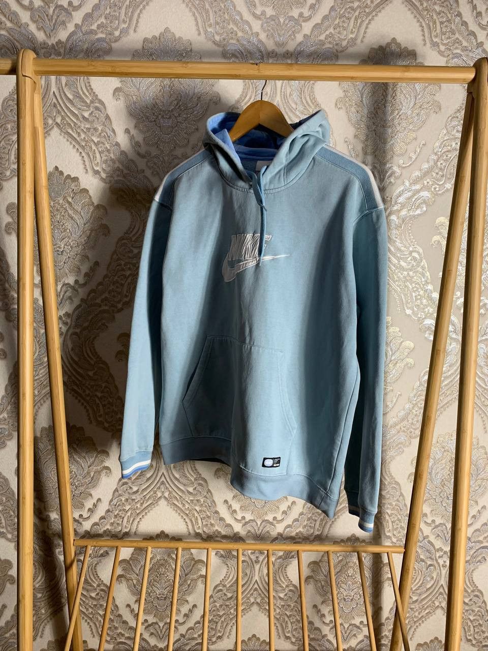 Nike Vintage Nike Big Logo Swoosh Retro Hoodie Drill Y2K 90s Size US L / EU 52-54 / 3 - 2 Thumbnail
