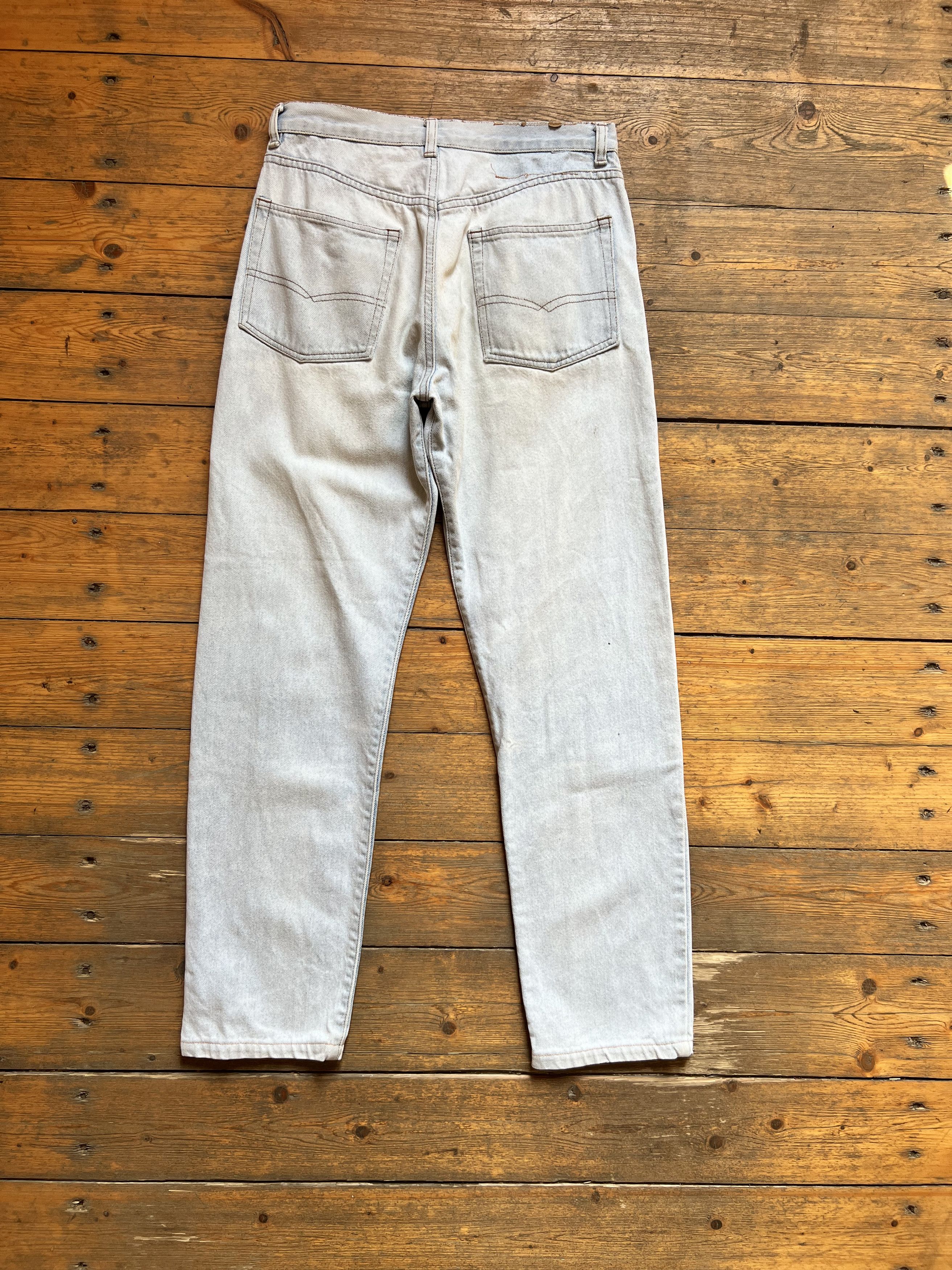 Denime × Unsound Rags × Vintage Neptun Vintage Heavy Baggie Denim Jeans Pants Size US 30 / EU 46 - 6 Thumbnail