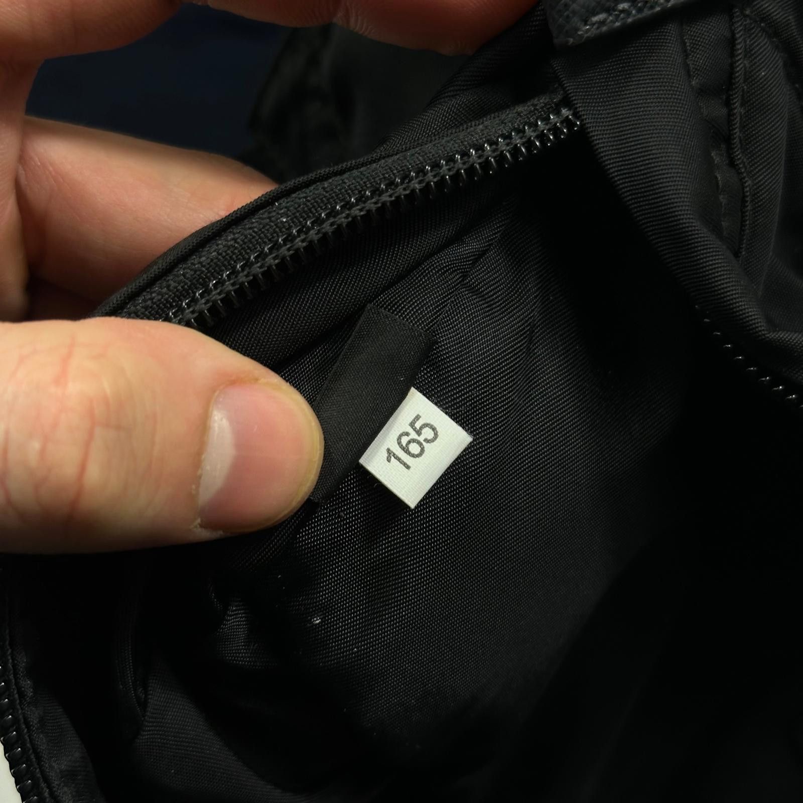 Prada Prada Milano Plaque Logo Black Nylon Crossbody Beltbag Size ONE SIZE - 9 Thumbnail