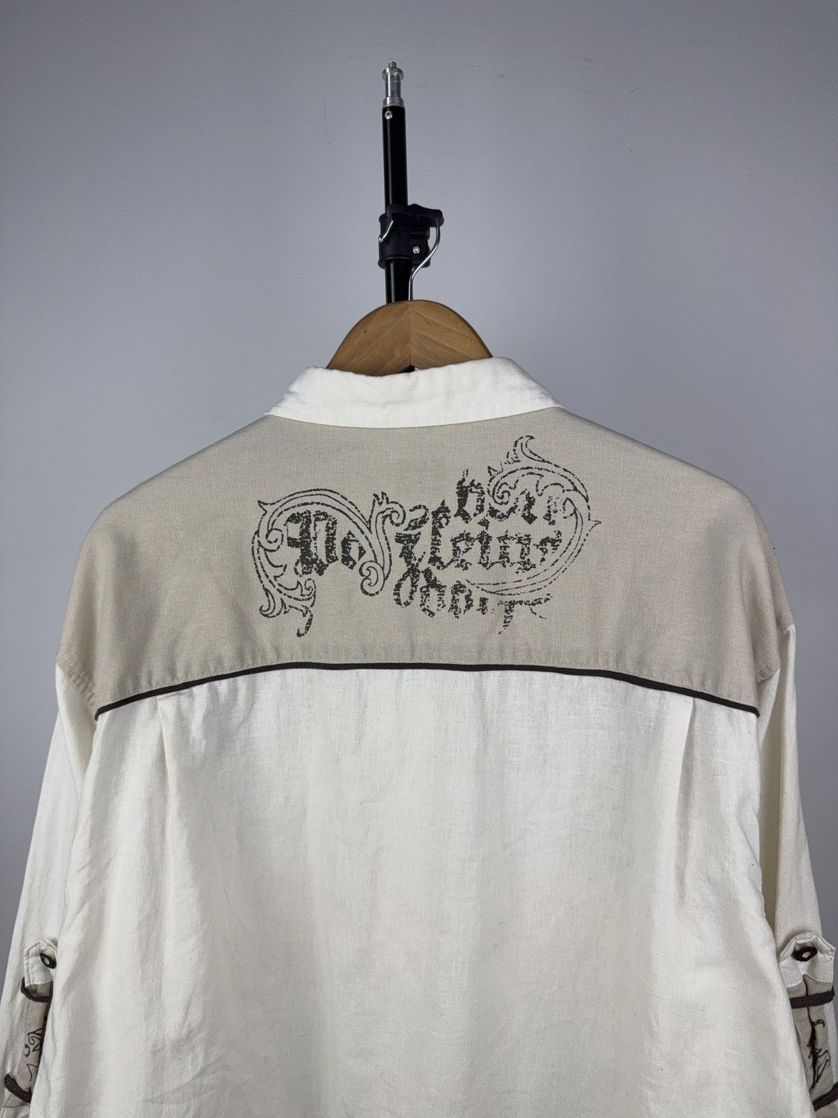 Cowboy Equipment Designer Jacques Lorant Gothic Western Shirt Y2K Style XL Size US XL / EU 56 / 4 - 9 Thumbnail