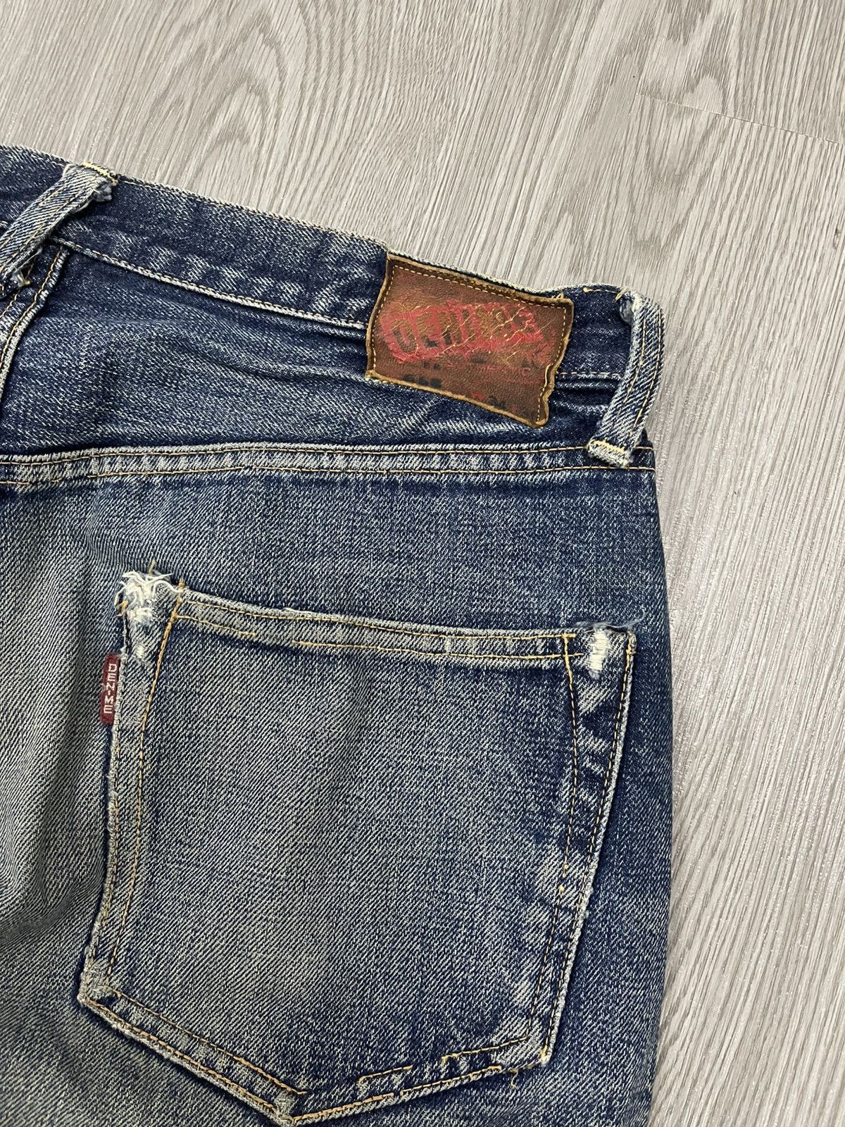 Denime × Japanese Brand Denime Japan Selvedges Distressed denim Size US 32 / EU 48 - 7 Thumbnail