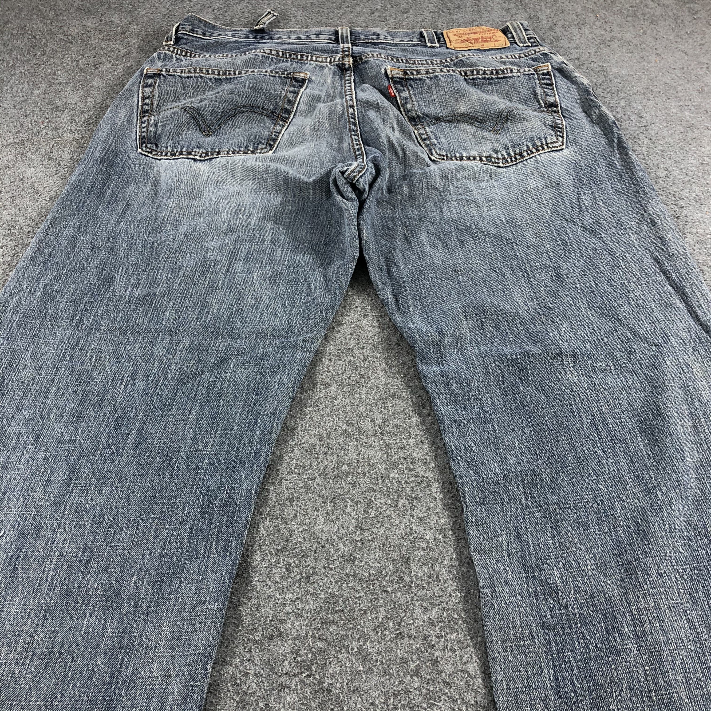 Levi's Vintage Light Wash Levis 559 Jeans-J1240 Size US 37 - 4 Thumbnail