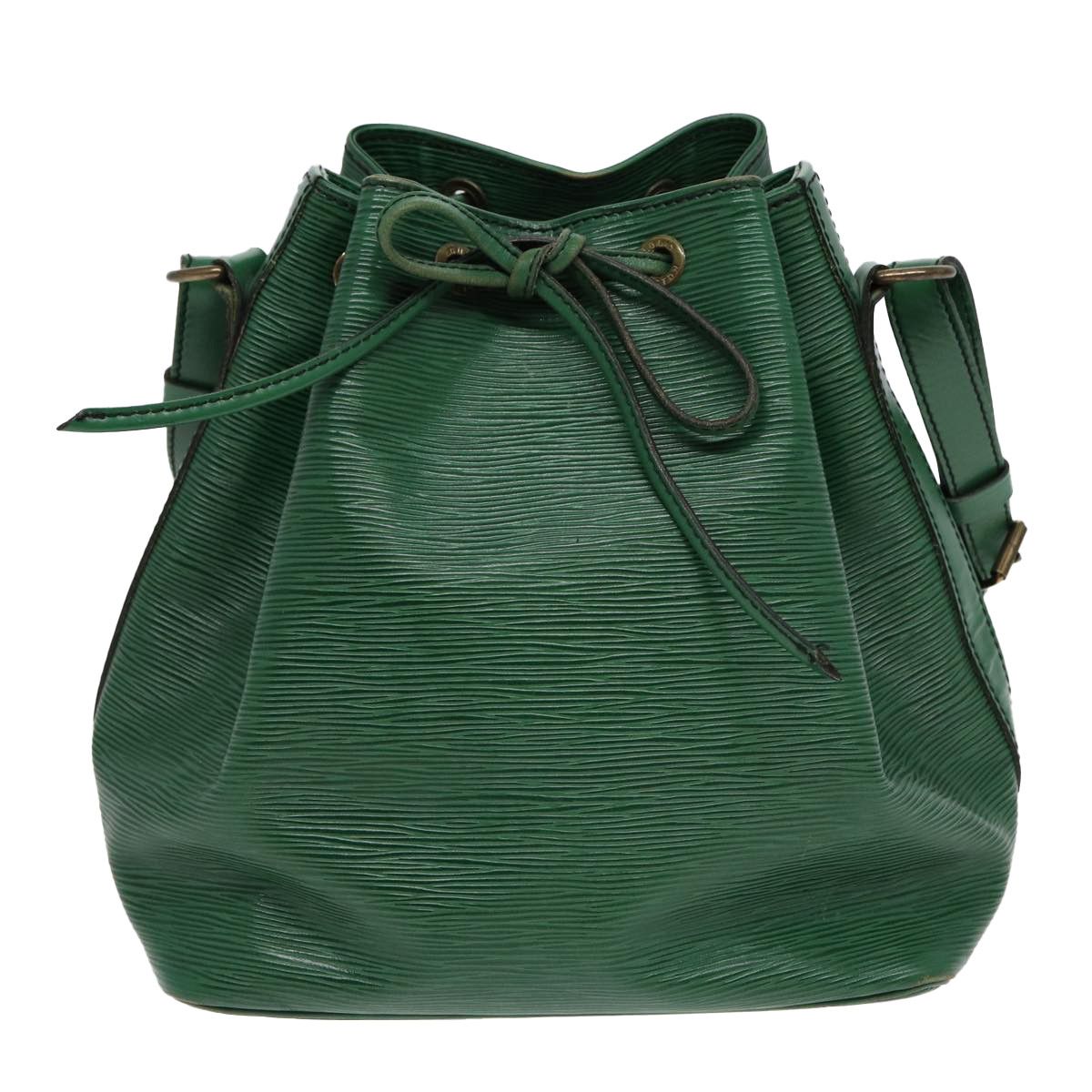 Louis Vuitton Noé Green Leather Shoulder Bag (Pre-Owned) Size ONE SIZE - 1 Thumbnail