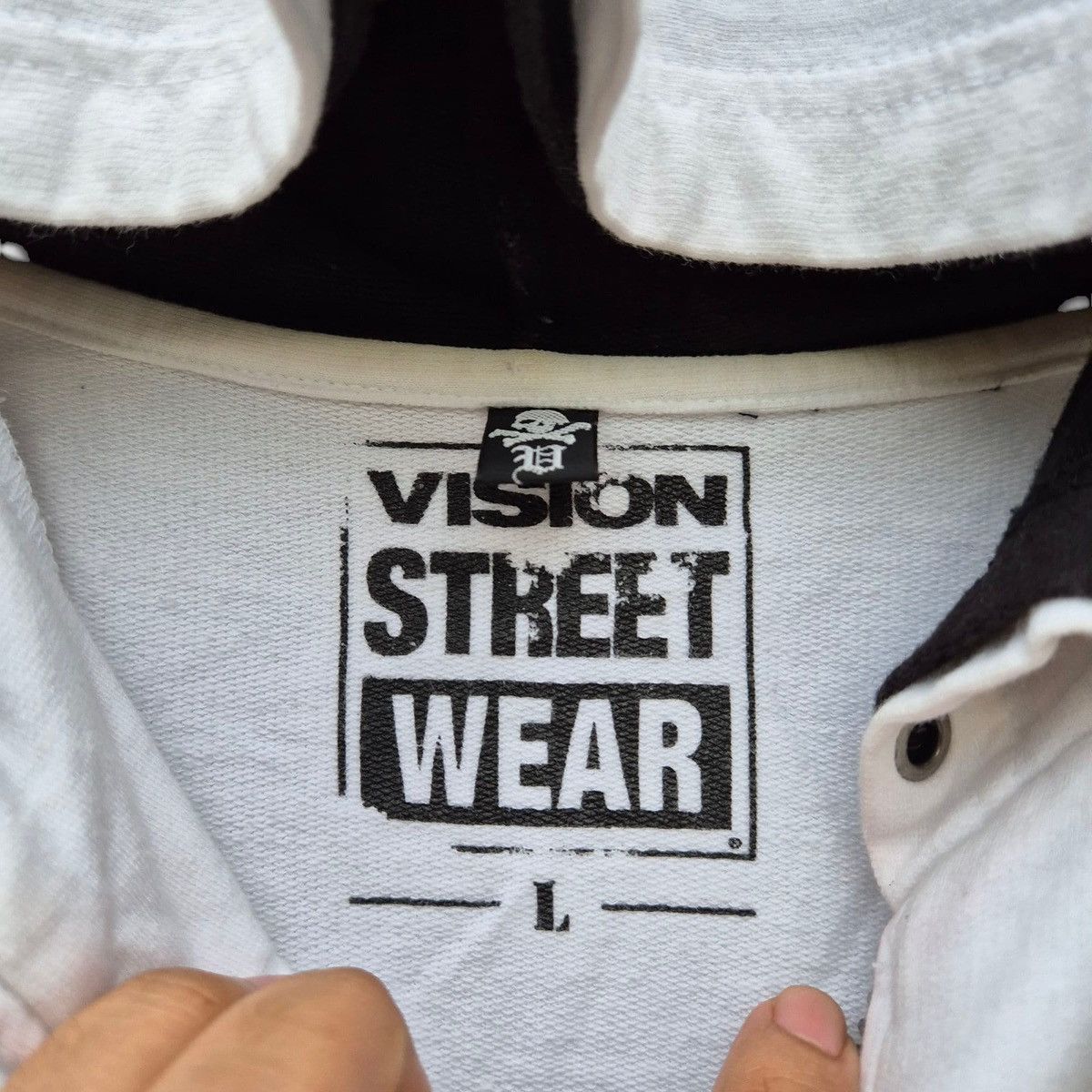 If Six Was Nine × Japanese Brand × Vision Streetwear Vision street wear poem zip hoodie Size US L / EU 52-54 / 3 - 5 Thumbnail