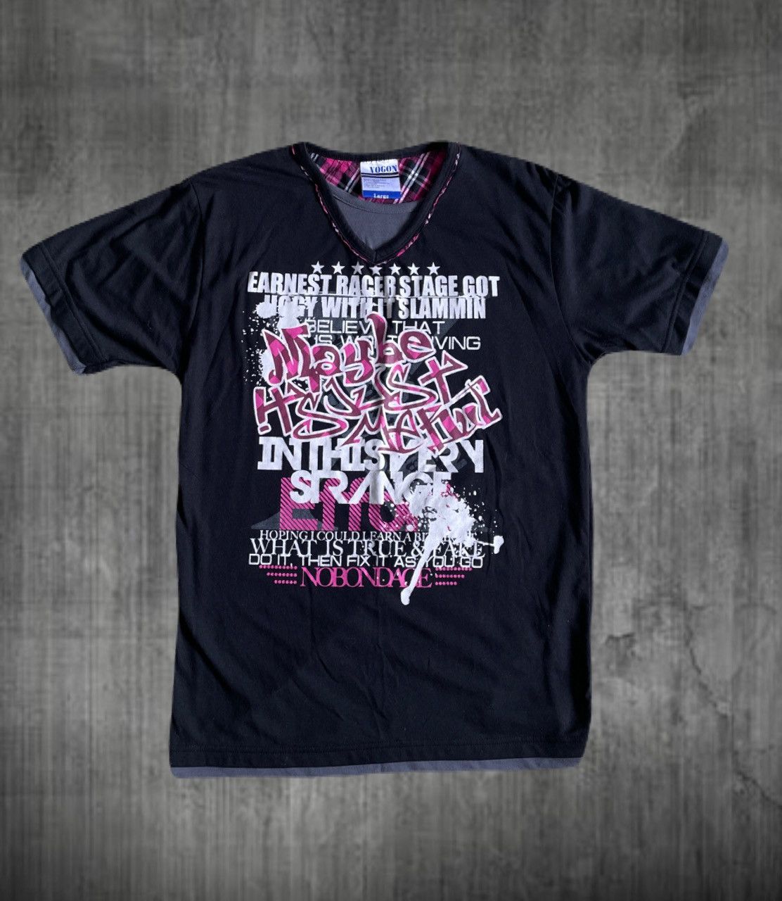 If Six Was Nine 2000s Japanese archive Vkei Poem Gradation T