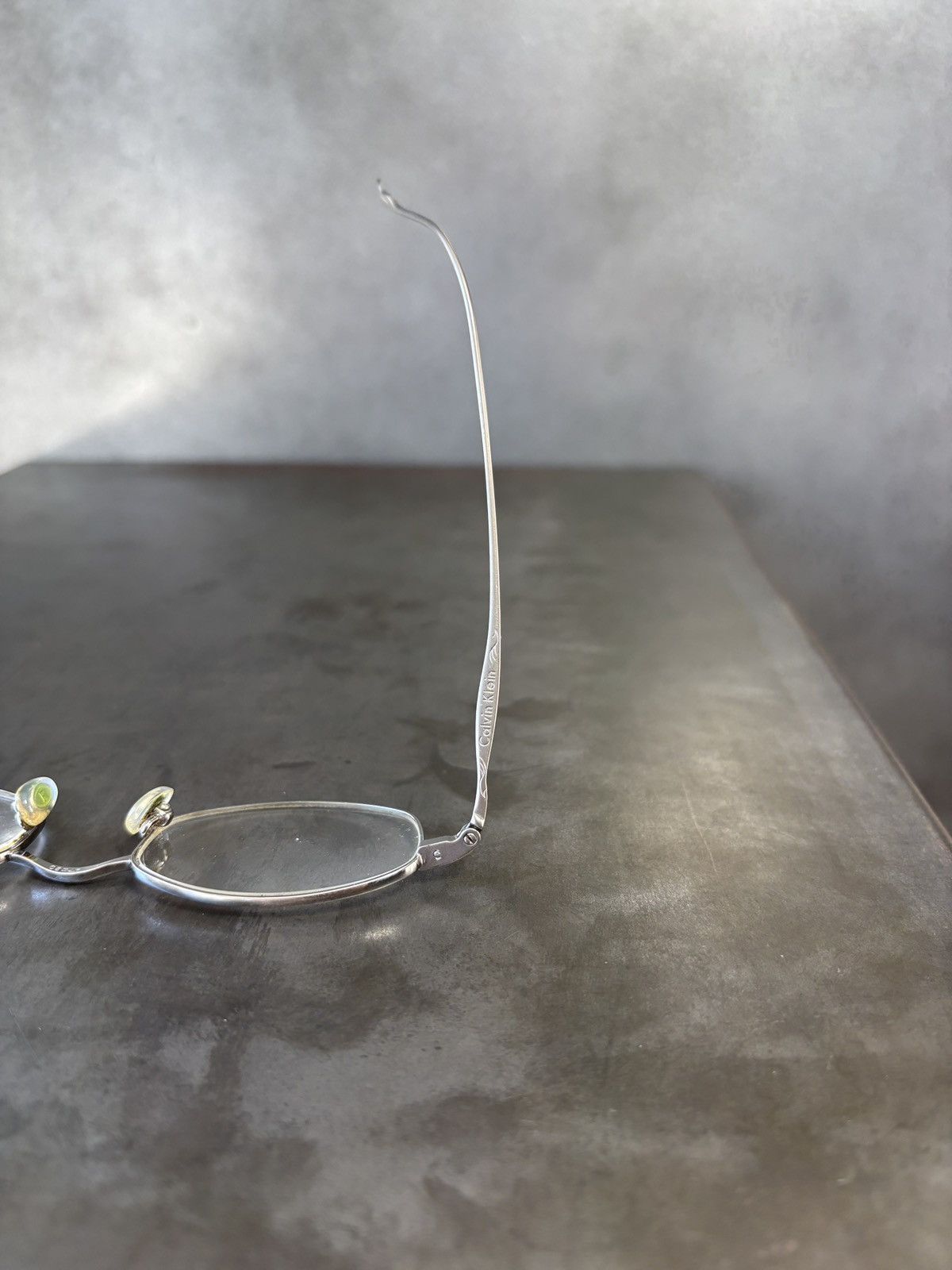 Calvin Klein Vintage Calvin Klein Titanium Eyeglasses Frames 511 1990s Size ONE SIZE - 17 Thumbnail