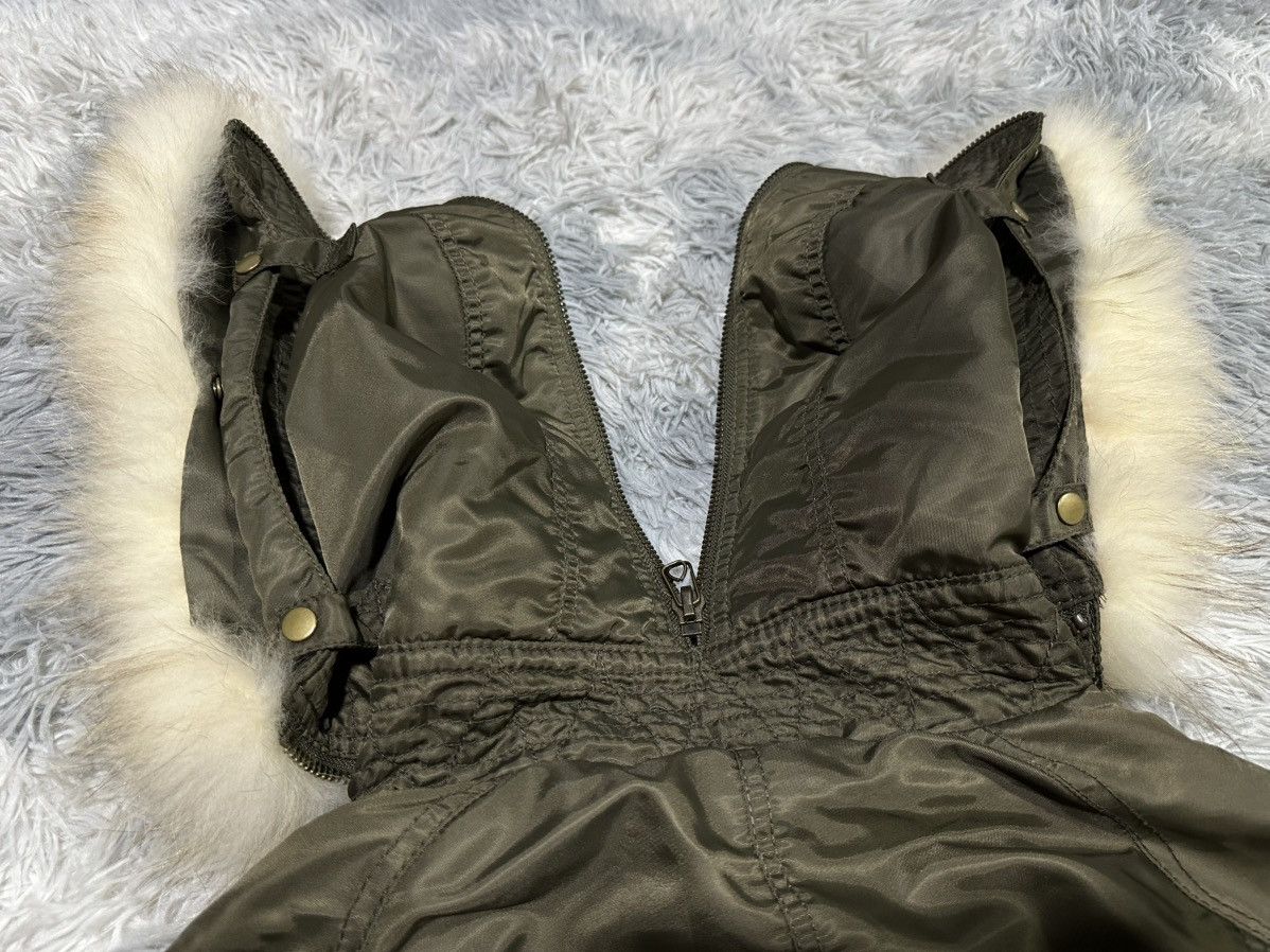 GOA 🔥Y2K Archived Goa Raccoon Fur Parka Jacket Split Hoodie Size US M / EU 48-50 / 2 - 22 Thumbnail
