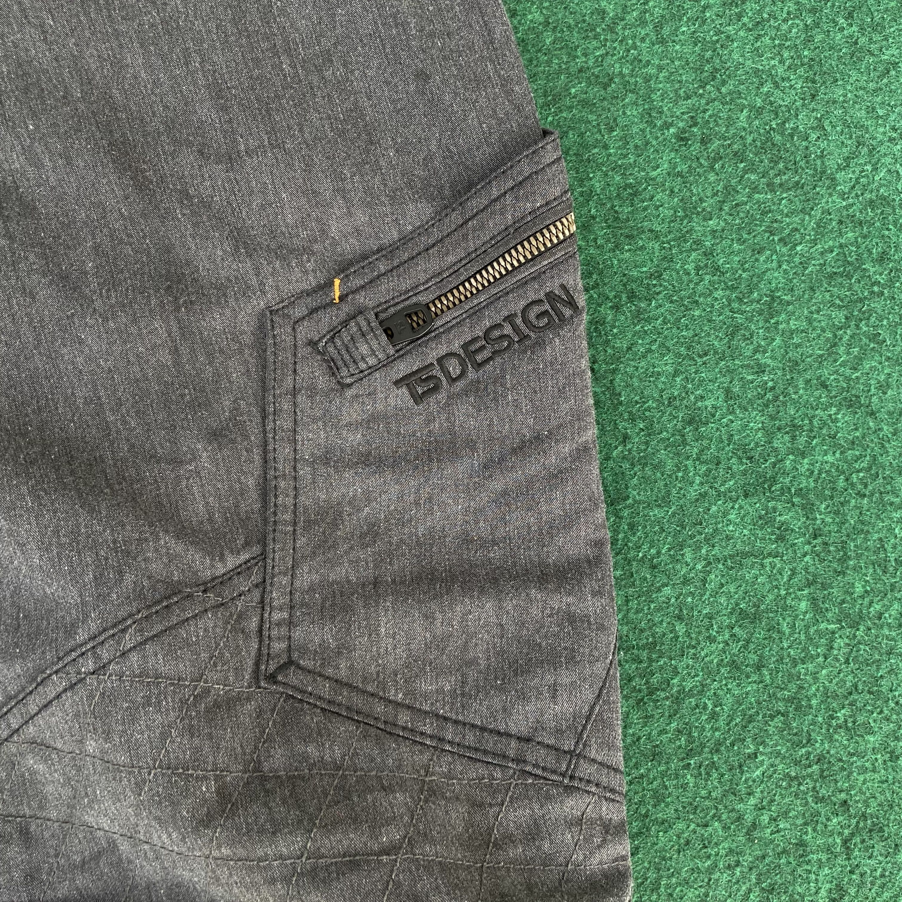 Japanese Brand TS Design Double Knee Pocket Cargo Pants Size US 31 - 8 Thumbnail