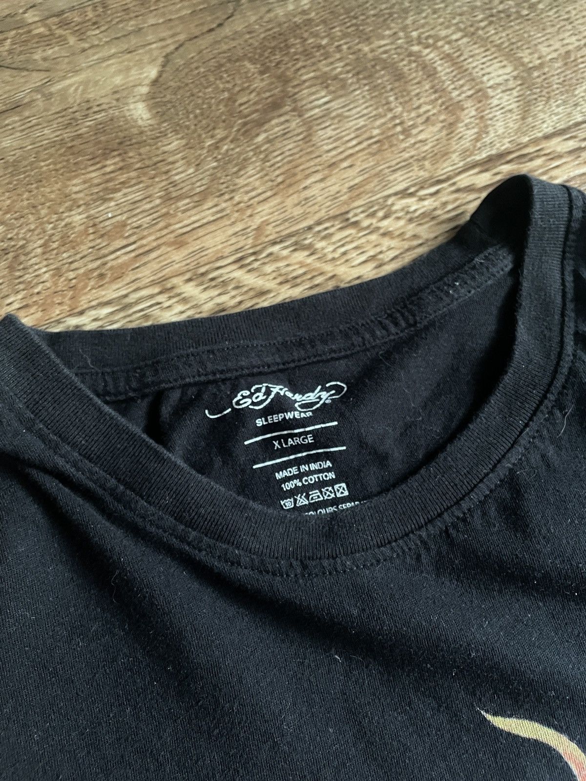 Ed Hardy × Japanese Brand × Vintage Rare Mens Vintage Ed Hardy T-shirt big logo Dragon Tee Y2K Size US XL / EU 56 / 4 - 4 Thumbnail