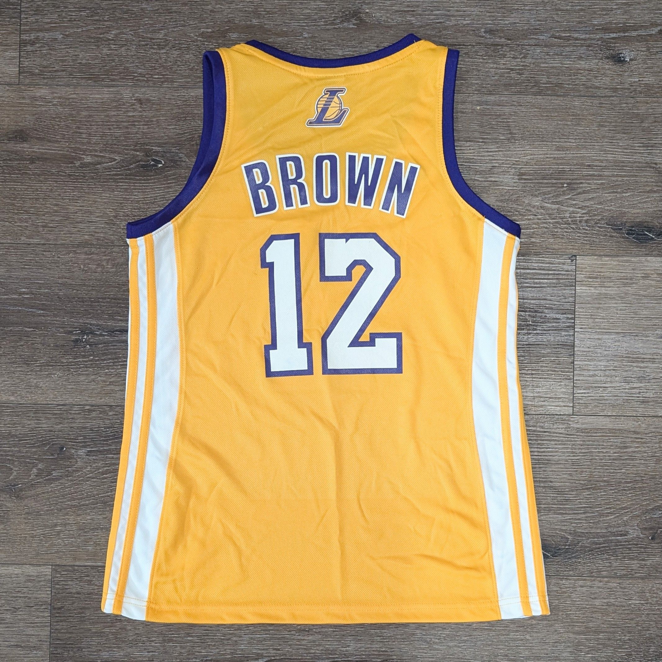 Adidas × NBA Adidas NBA 4 Her LA Lakers Shannon Brown no. 12 jersey Size M / US 6-8 / IT 42-44 - 5 Thumbnail