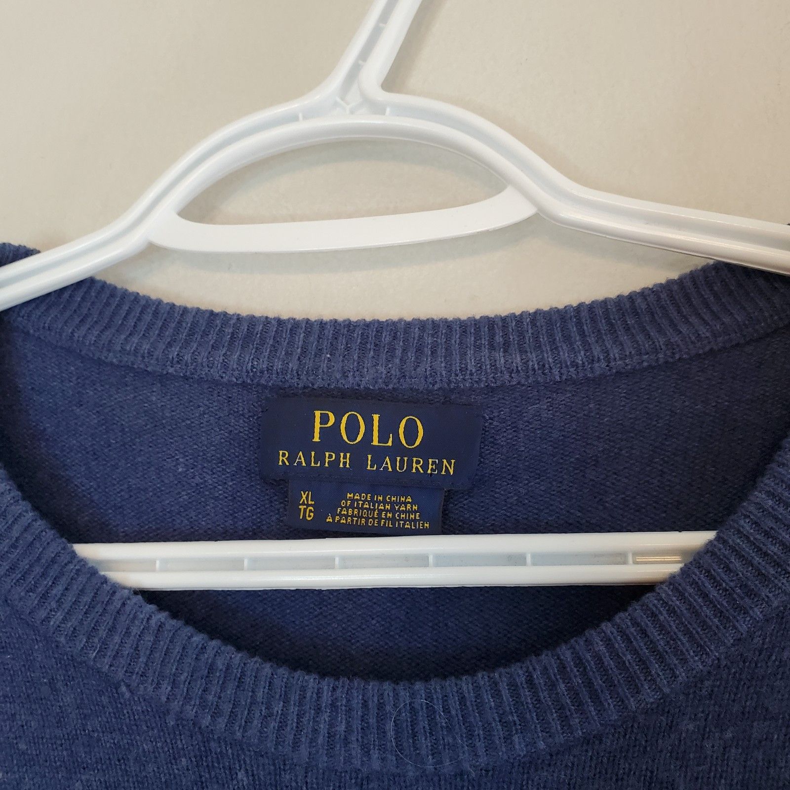 Polo Ralph Lauren Polo Ralph Lauren Italian Yarn Light Knit Sweater Size XL Size US XL / EU 56 / 4 - 4 Thumbnail