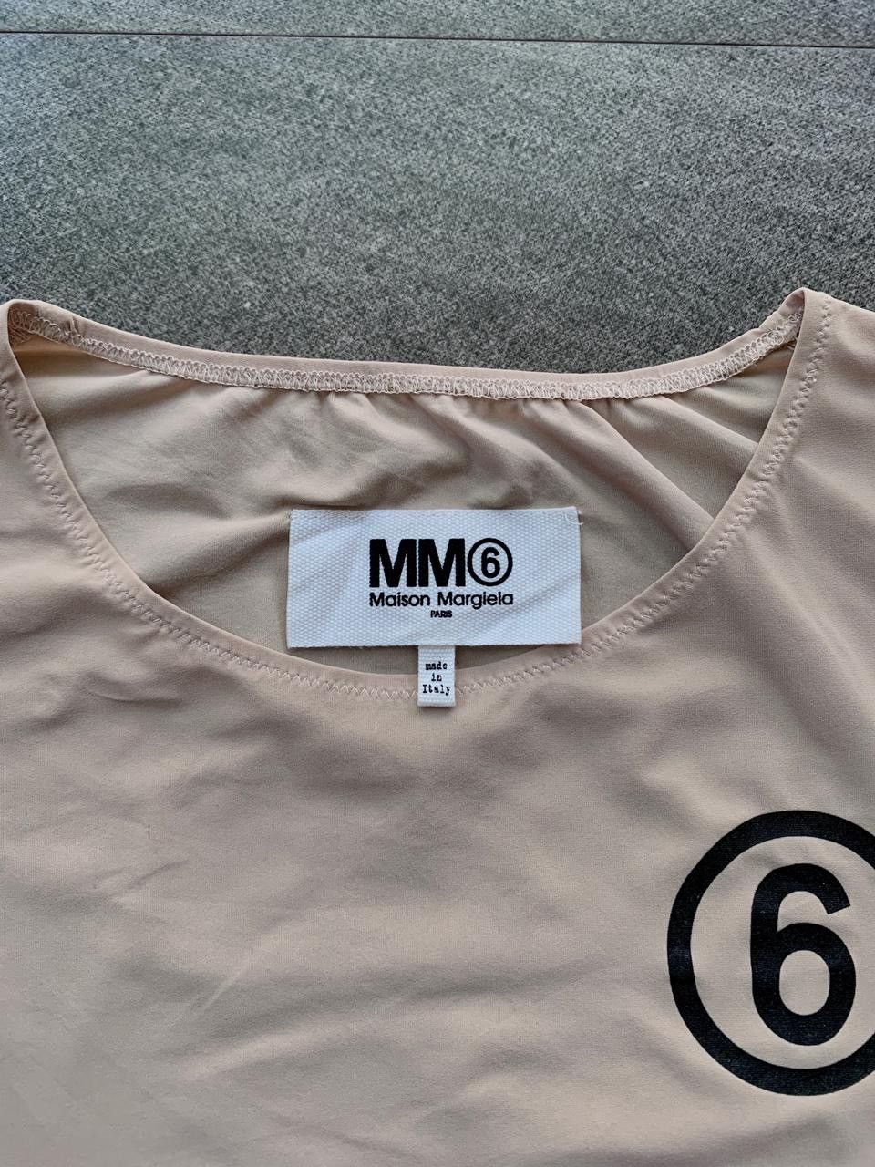 Maison Margiela FREE TAX! Ls MM6 Logo Bodysuit Size S / US 4 / IT 40 - 7 Thumbnail
