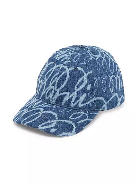 Marni o1w1db1em1224 Bleached Laser Denim ( Cap & Hat ) in Blue Size ONE SIZE - 1 Thumbnail