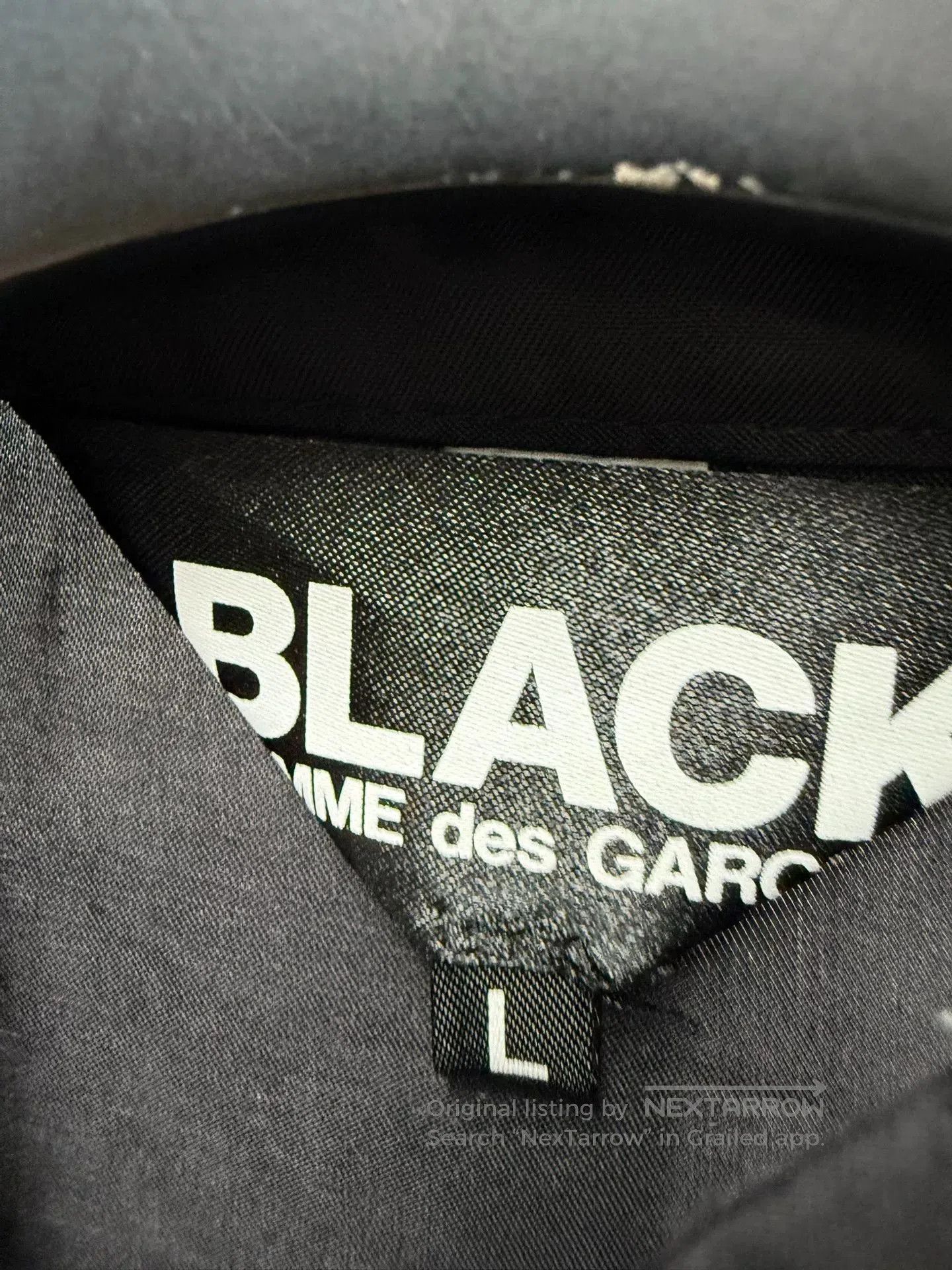 Comme des Garcons Black comme des garcons black silk embroidered jacket. Size US L / EU 52-54 / 3 - 4 Thumbnail