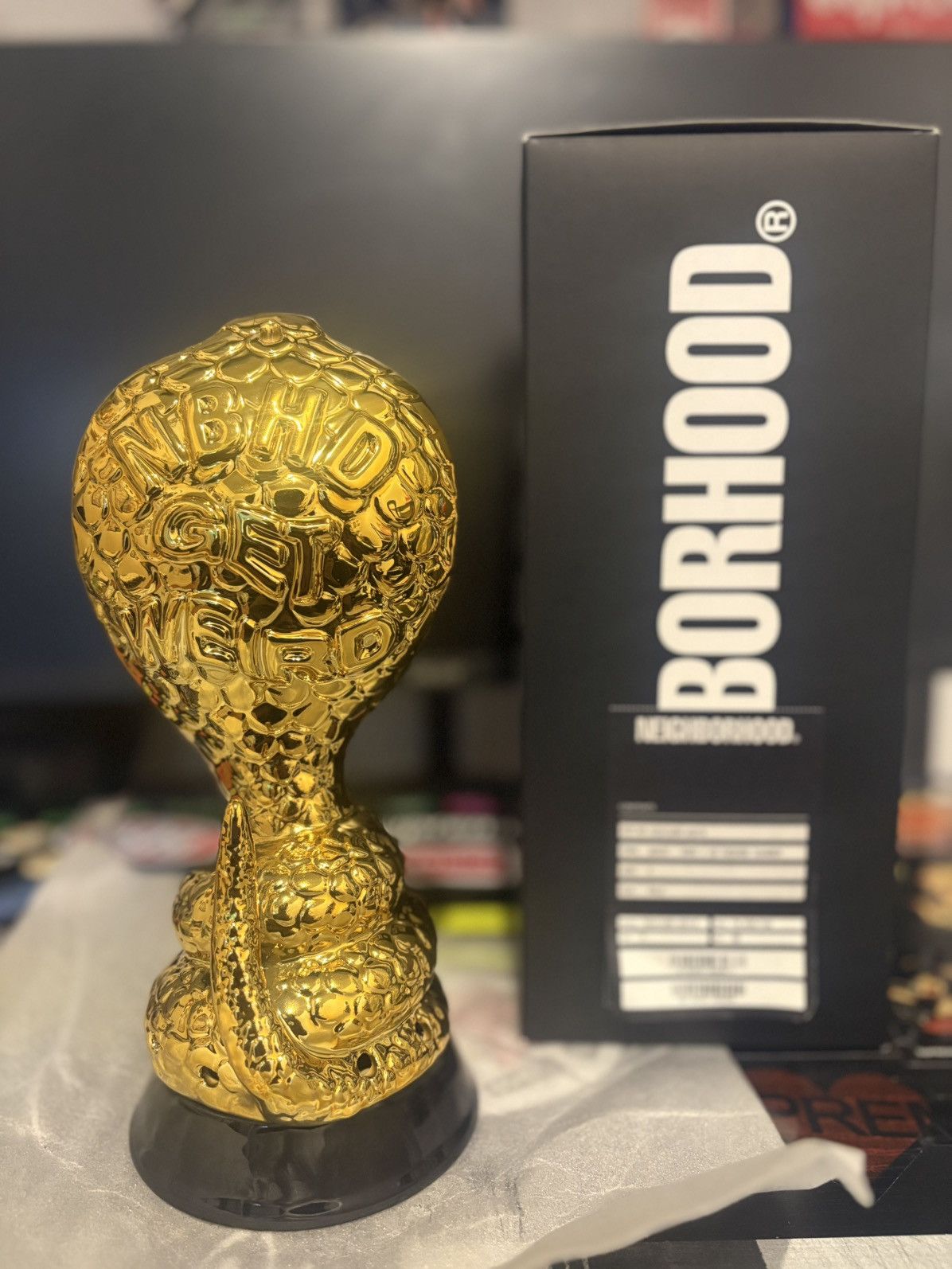 Anti Social Social Club × Neighborhood Neighborhood x Anti Social Social Club Cobra Incense Burner Size ONE SIZE - 2 Thumbnail