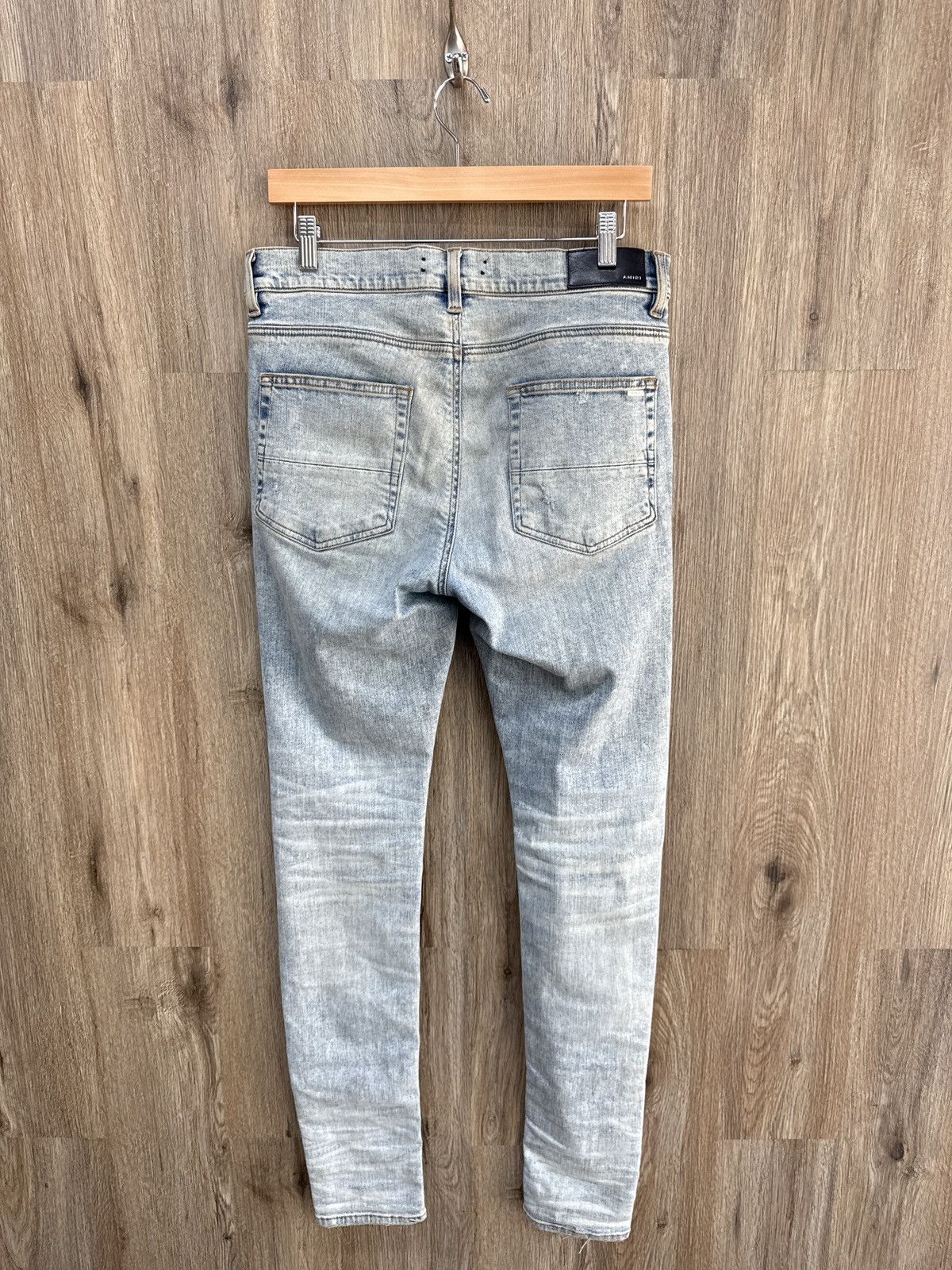 Amiri Amiri Pajama Art Patch Jeans Size US 33 - 7 Thumbnail