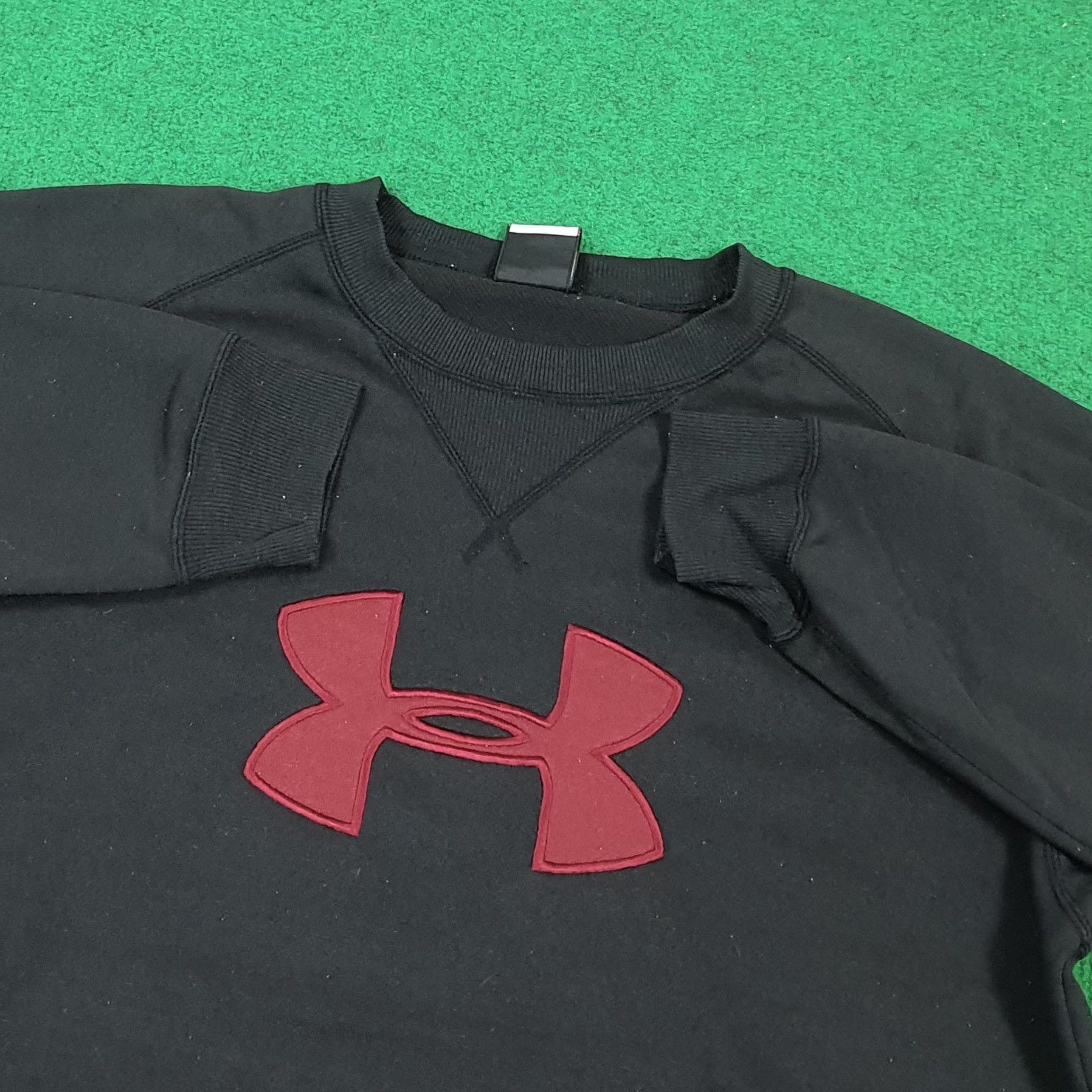 Under Armour Vintage Under Armour Big Logo Crewneck Pullover C290N35 Size US M / EU 48-50 / 2 - 2 Thumbnail