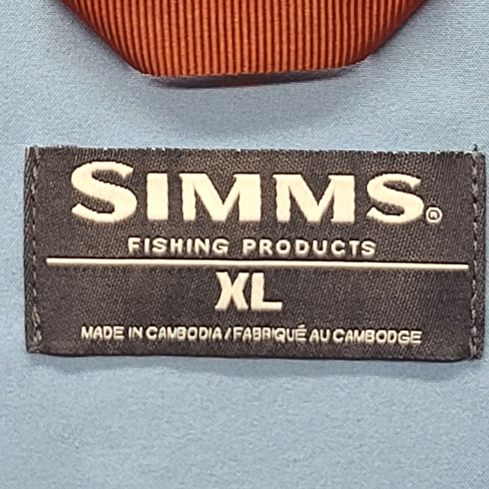 Vintage Simms Shirt Mens XL Short Sleeve Lightweight Outdoor Hiking Blue Size US XL / EU 56 / 4 - 2 Thumbnail