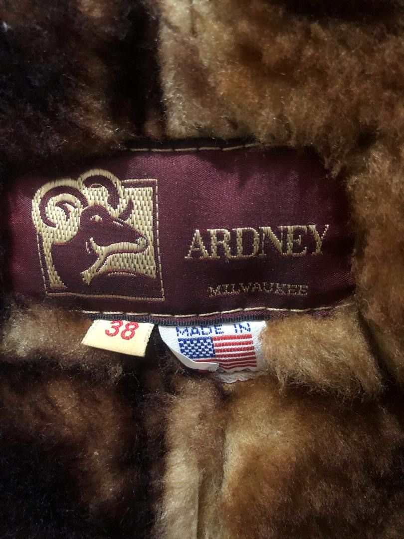 Vintage Vintage ARDNEY Fur Leather Jacket. Size US L / EU 52-54 / 3 - 10 Thumbnail