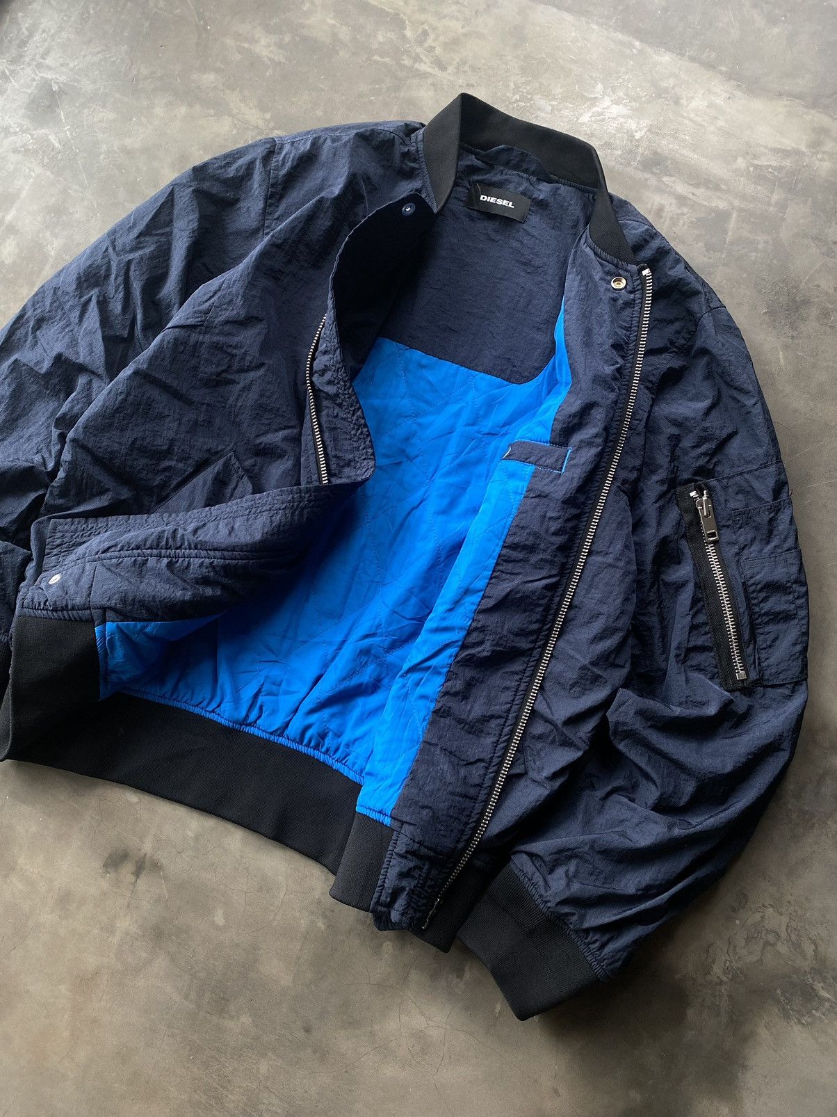 Diesel diesel nylon bomber jacket Size US M / EU 48-50 / 2 - 3 Thumbnail