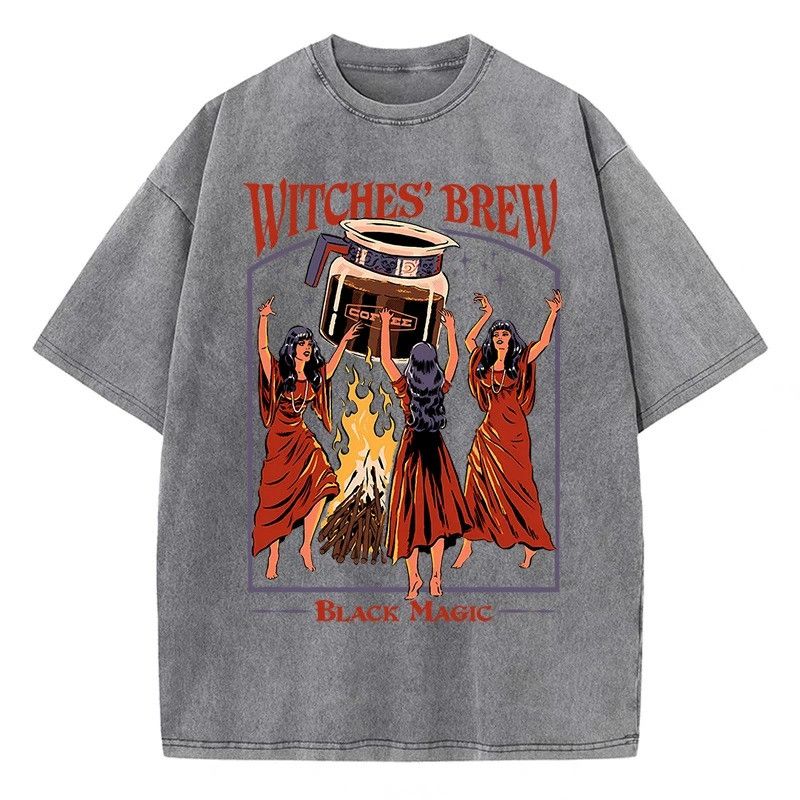 Vintage Magic Tee Witches Brew Aesthetic Size US XL / EU 56 / 4 - 1 Thumbnail
