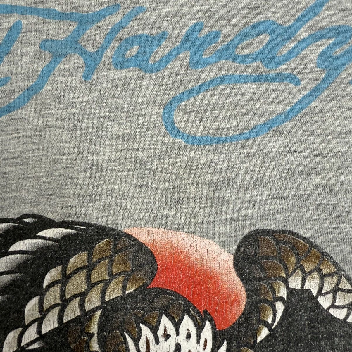 Christian Audigier × Ed Hardy × Vintage Vintage Ed Hardy By Christian Audigier Skull Eagle T-Shirt Size US L / EU 52-54 / 3 - 14 Thumbnail