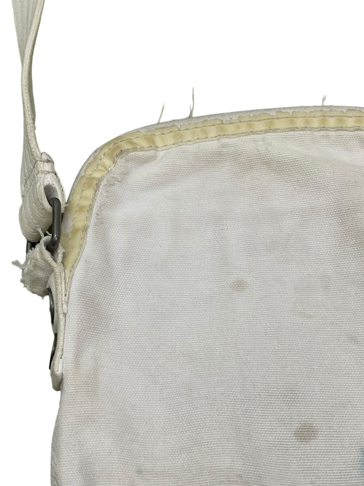 Diesel Cross Body Y2K Diesel Industries Distress Cotton Bag 1🟩 Size ONE SIZE - 17 Thumbnail