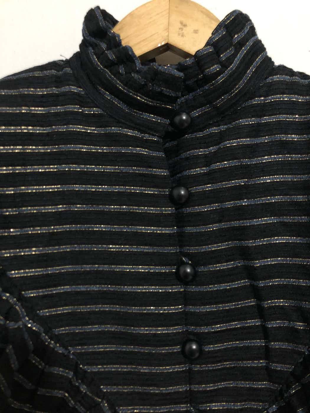 Christian Dior Monsieur Vintage Christian dior stripe long sleeve blouse Size S / US 4 / IT 40 - 5 Thumbnail