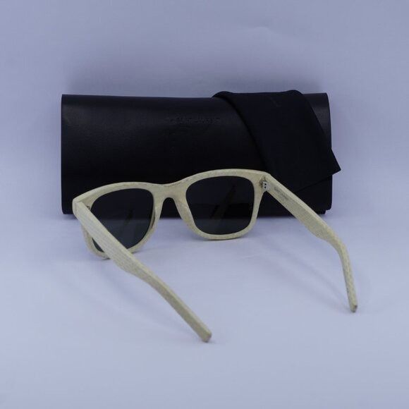 Saint Laurent Paris Saint Laurent SL51 037 Sunglasses Ivory Square Frame Size ONE SIZE - 10 Thumbnail